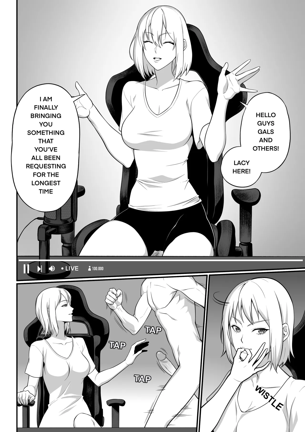 [MonsterShake (Sayuri Milkshake, ER0POPO)]The Hellhound Breeding Stream – One-shot[English and Japanese] Page 2