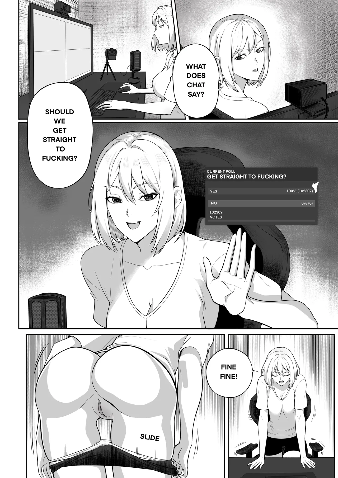 [MonsterShake (Sayuri Milkshake, ER0POPO)]The Hellhound Breeding Stream – One-shot[English and Japanese] Page 6