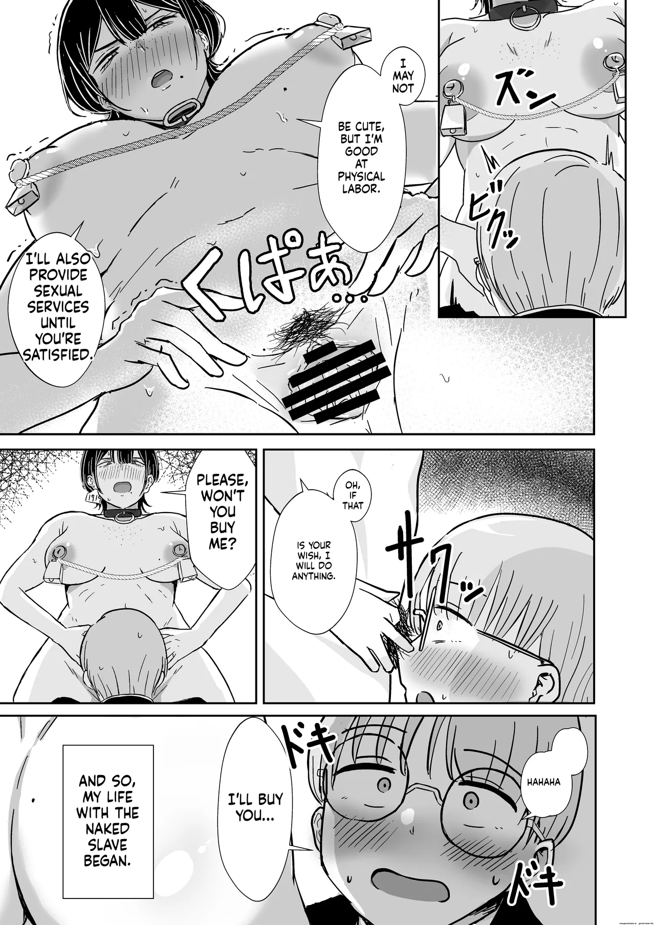 [Tapubine]Zenra Dorei to no Seikatsu(Sex Life with a Naked Slave) [AI Translation] Page 4