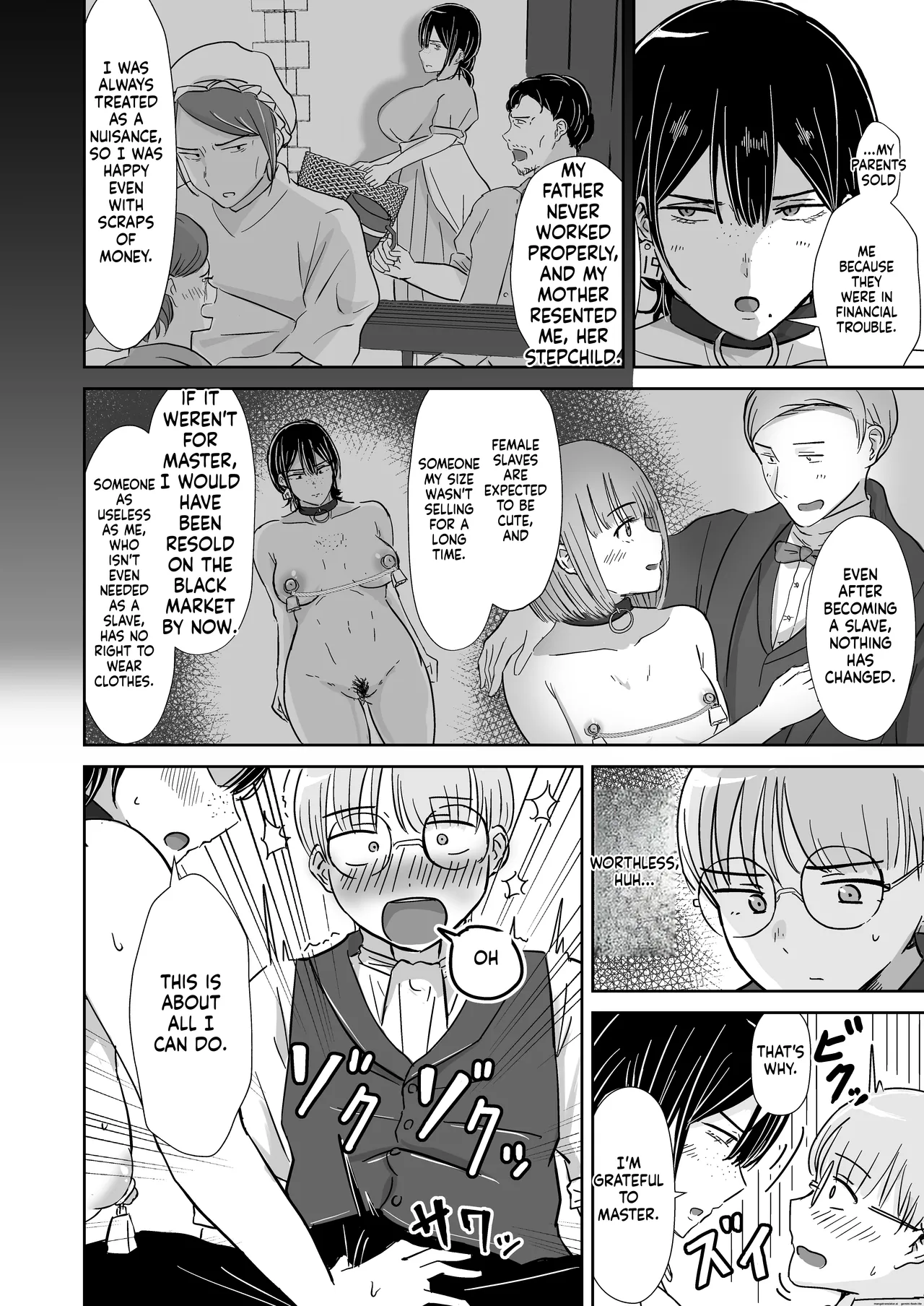 [Tapubine]Zenra Dorei to no Seikatsu(Sex Life with a Naked Slave) [AI Translation] Page 7
