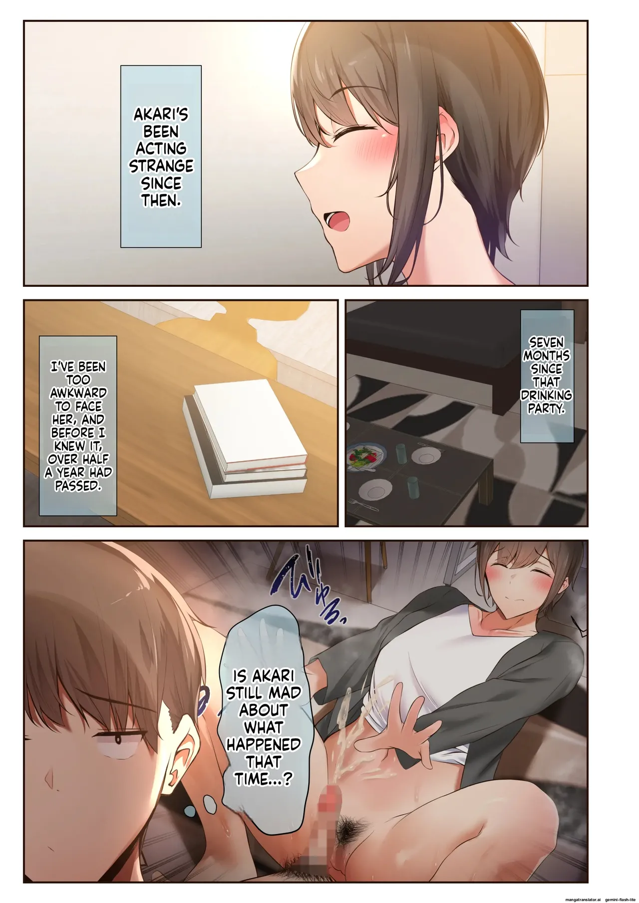 [Ubuo]Otoko Tomodachi no Youna Ore no Osananajimi ga, Yarichin ni Yotte Mesu ni Saserareru Hanashi. 1-3(MTL) Page 105