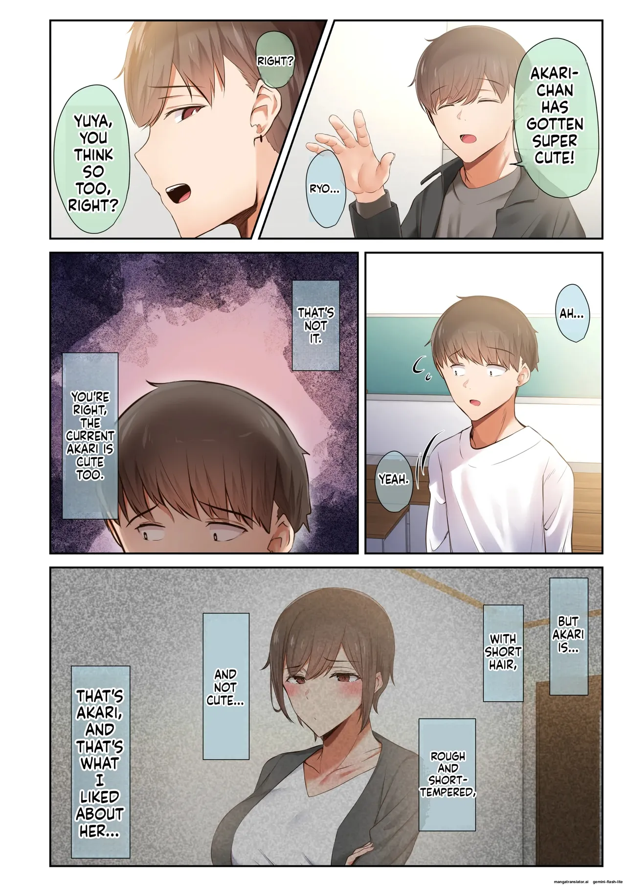 [Ubuo]Otoko Tomodachi no Youna Ore no Osananajimi ga, Yarichin ni Yotte Mesu ni Saserareru Hanashi. 1-3(MTL) Page 138
