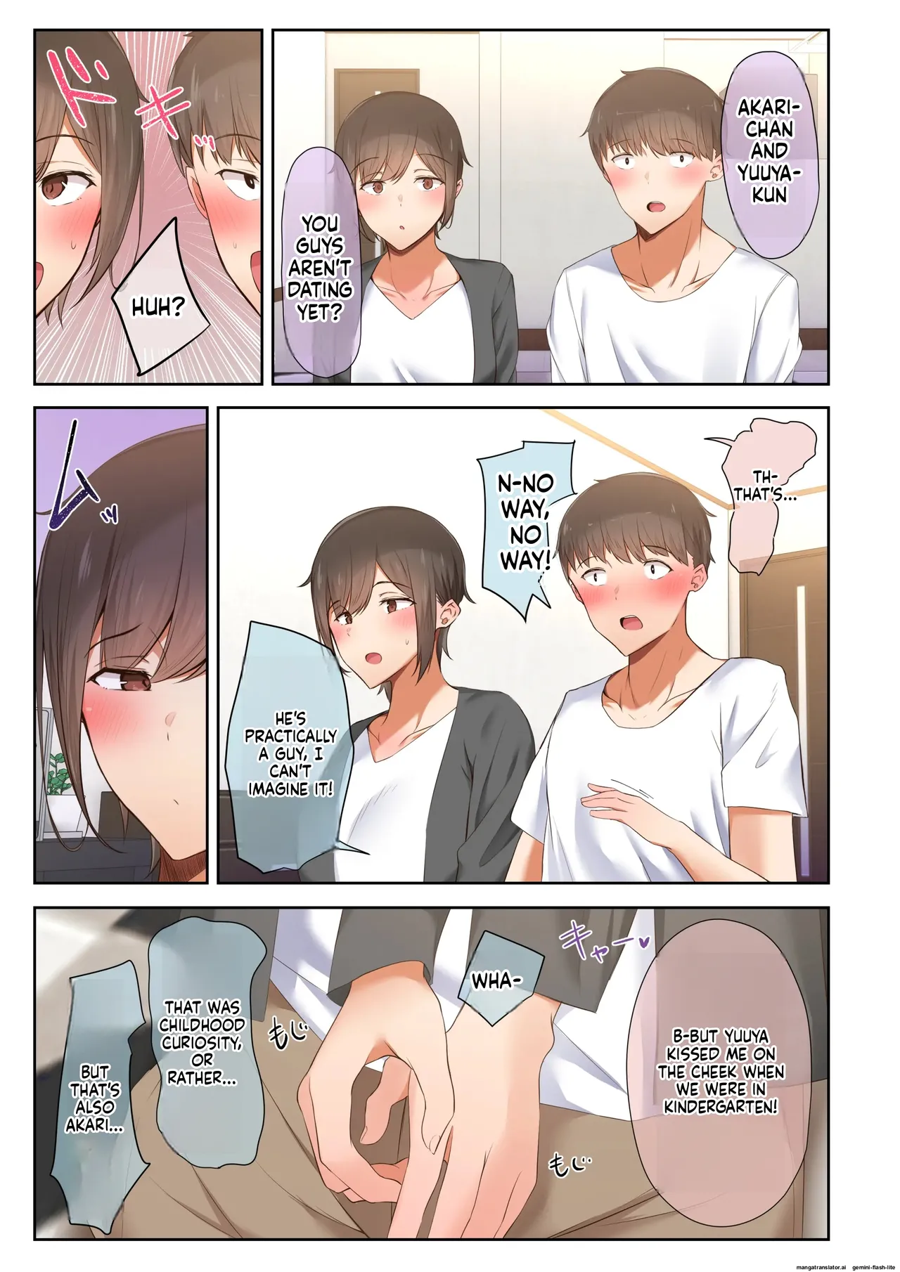 [Ubuo]Otoko Tomodachi no Youna Ore no Osananajimi ga, Yarichin ni Yotte Mesu ni Saserareru Hanashi. 1-3(MTL) Page 14