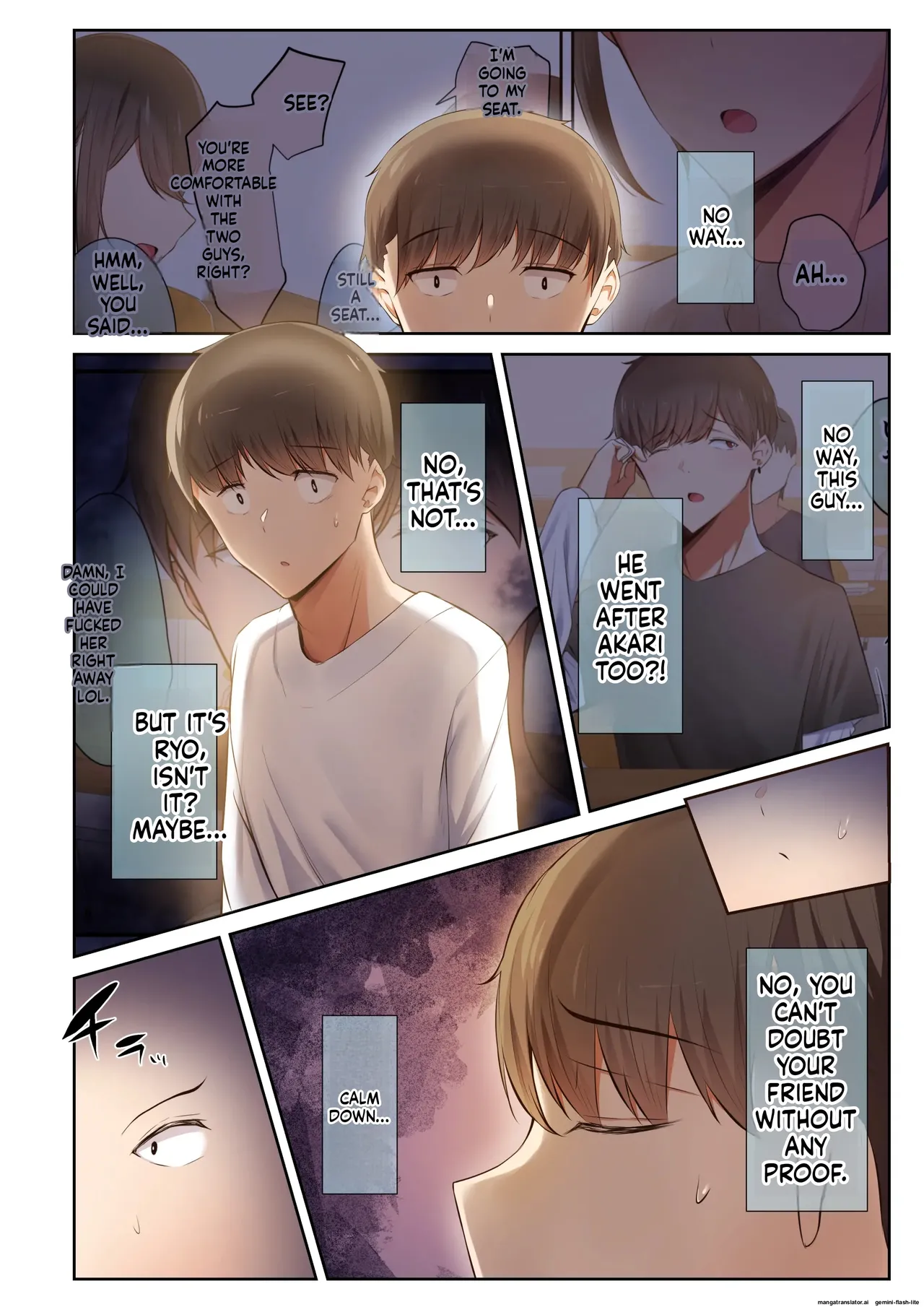 [Ubuo]Otoko Tomodachi no Youna Ore no Osananajimi ga, Yarichin ni Yotte Mesu ni Saserareru Hanashi. 1-3(MTL) Page 142