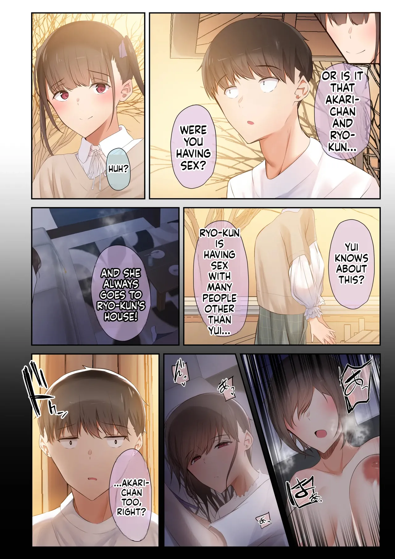 [Ubuo]Otoko Tomodachi no Youna Ore no Osananajimi ga, Yarichin ni Yotte Mesu ni Saserareru Hanashi. 1-3(MTL) Page 152