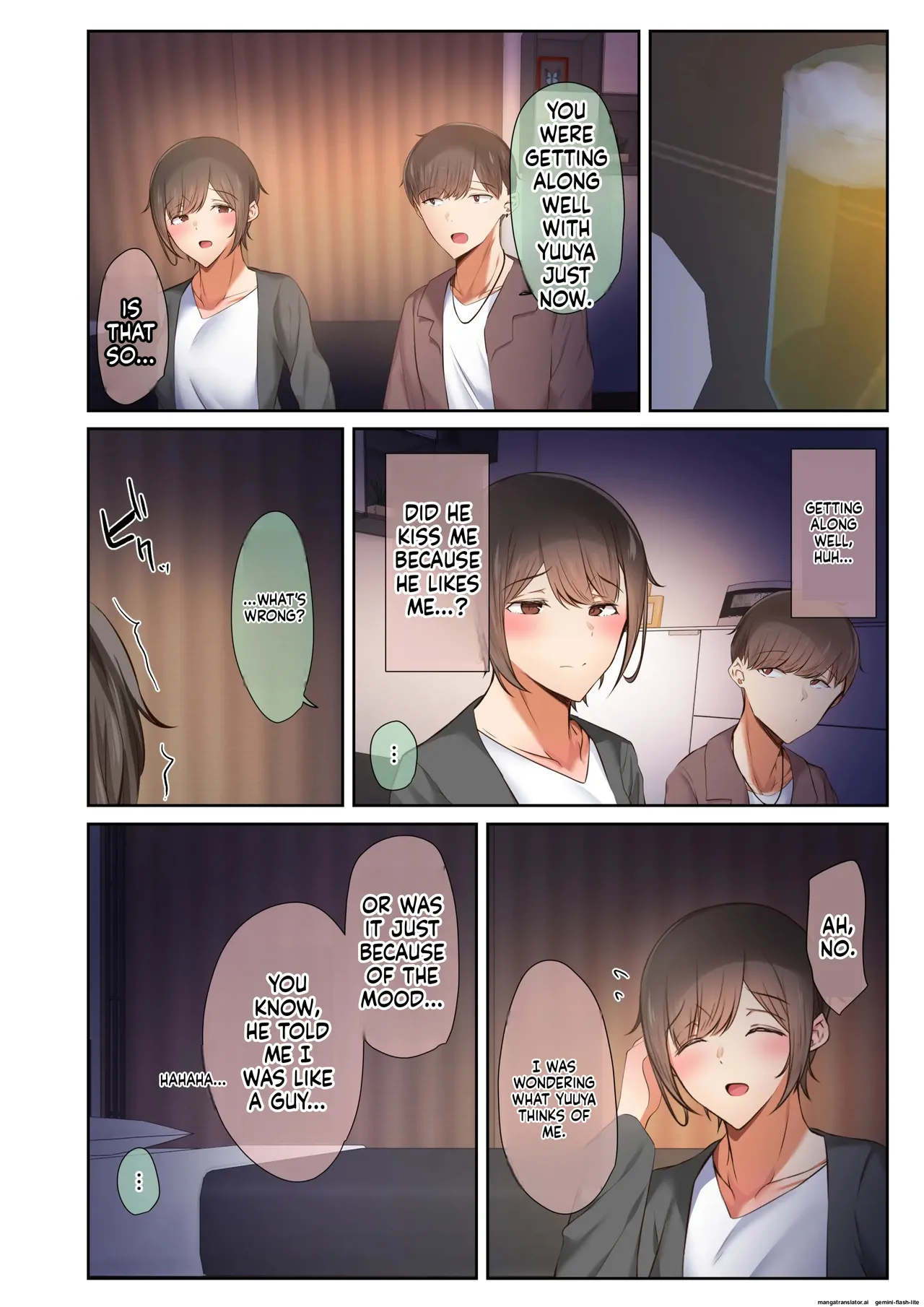 [Ubuo]Otoko Tomodachi no Youna Ore no Osananajimi ga, Yarichin ni Yotte Mesu ni Saserareru Hanashi. 1-3(MTL) Page 47