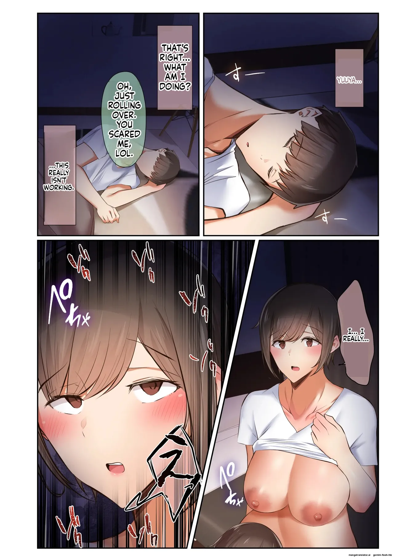 [Ubuo]Otoko Tomodachi no Youna Ore no Osananajimi ga, Yarichin ni Yotte Mesu ni Saserareru Hanashi. 1-3(MTL) Page 55