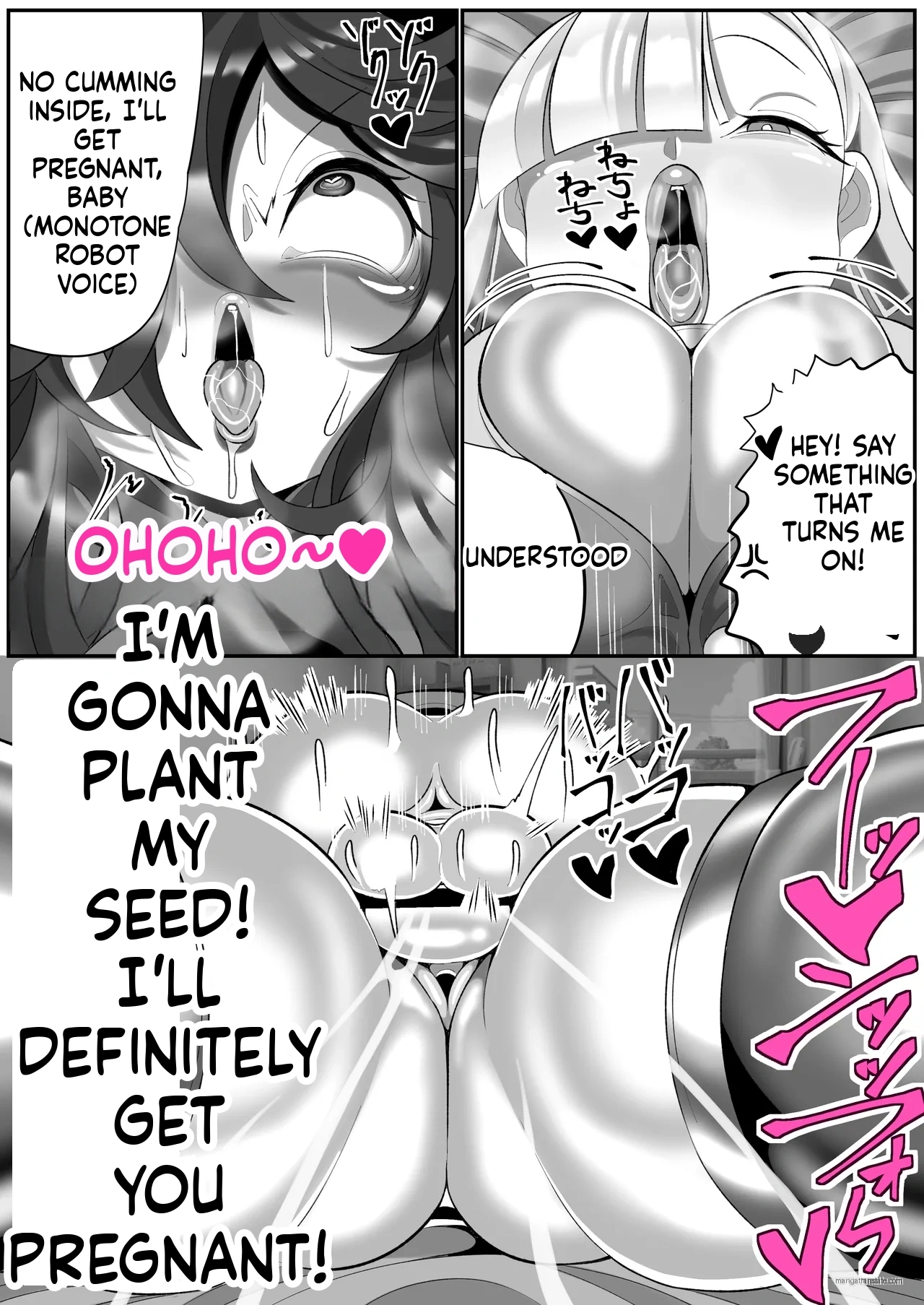 [Madofu Mura (Madofu)]Kikaiteki Futanari Shasei Kanri[English] Page 42