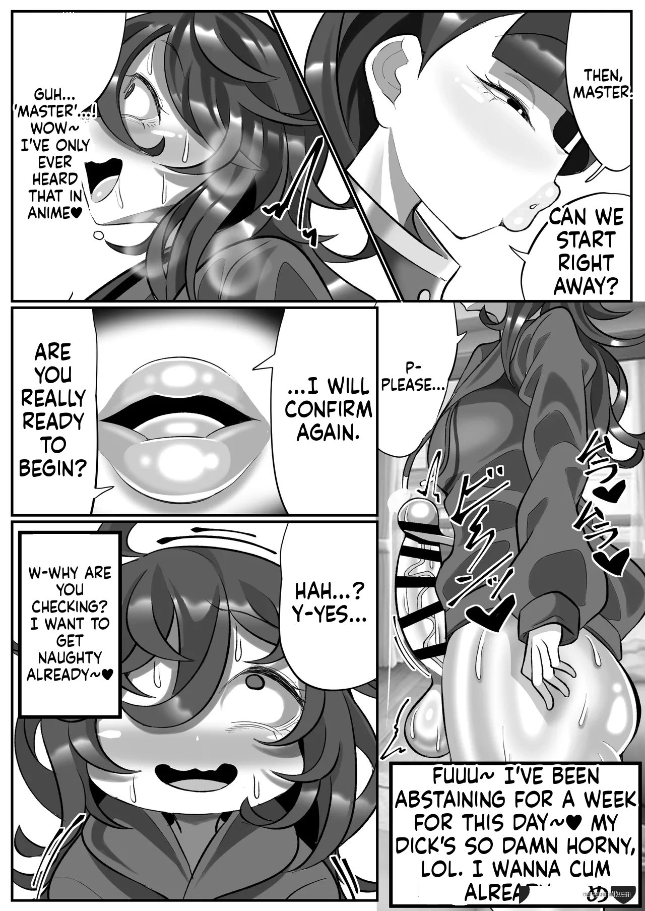 [Madofu Mura (Madofu)]Kikaiteki Futanari Shasei Kanri[English] Page 6