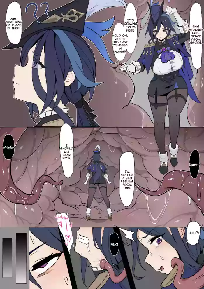 [tguo]Clorinde Corrupted by Tentacles(Genshin Impact) [English]