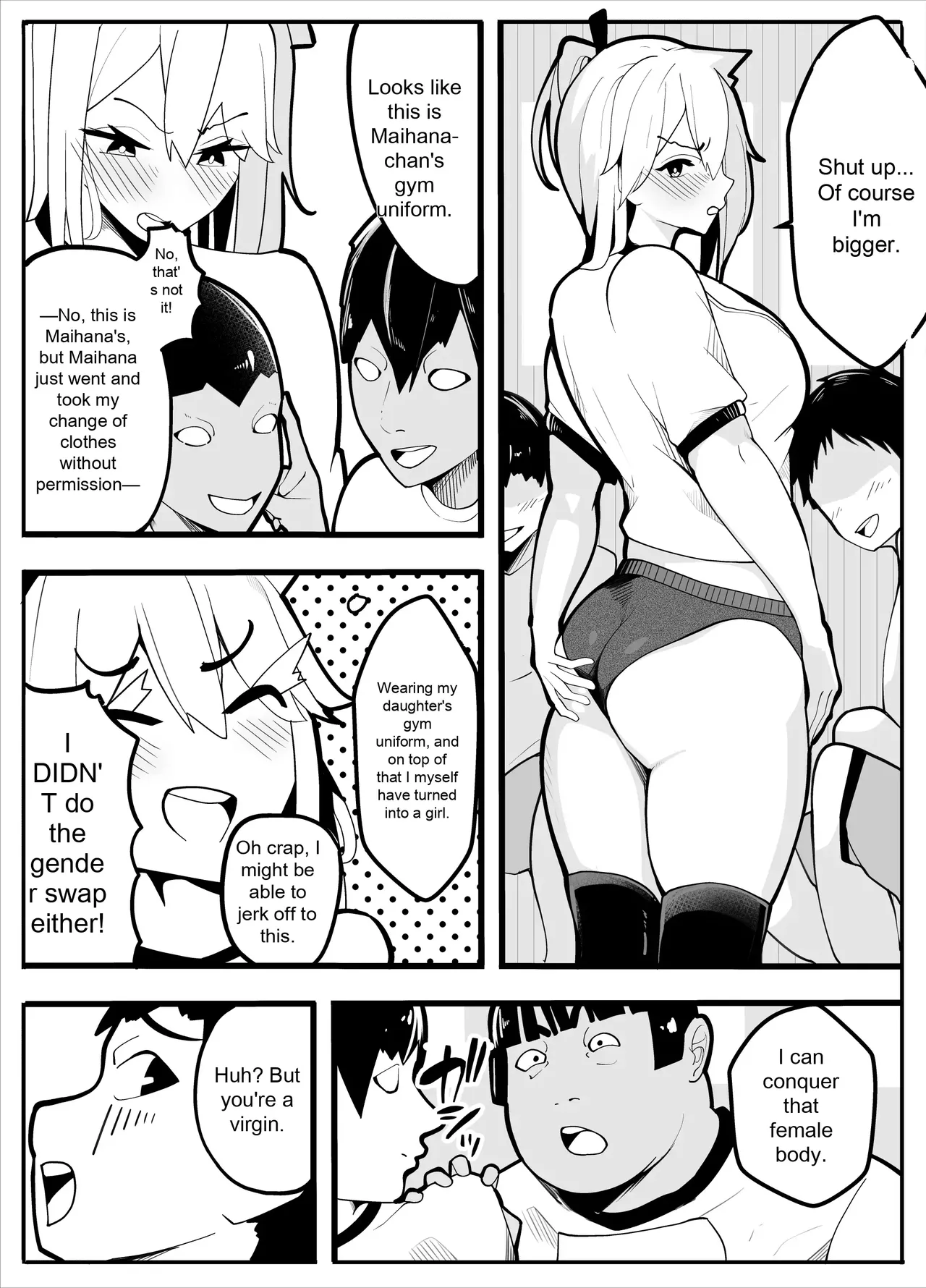 [Kiba wo Muku]TS Fun! ~Gym Uniform Edition~ Page 14