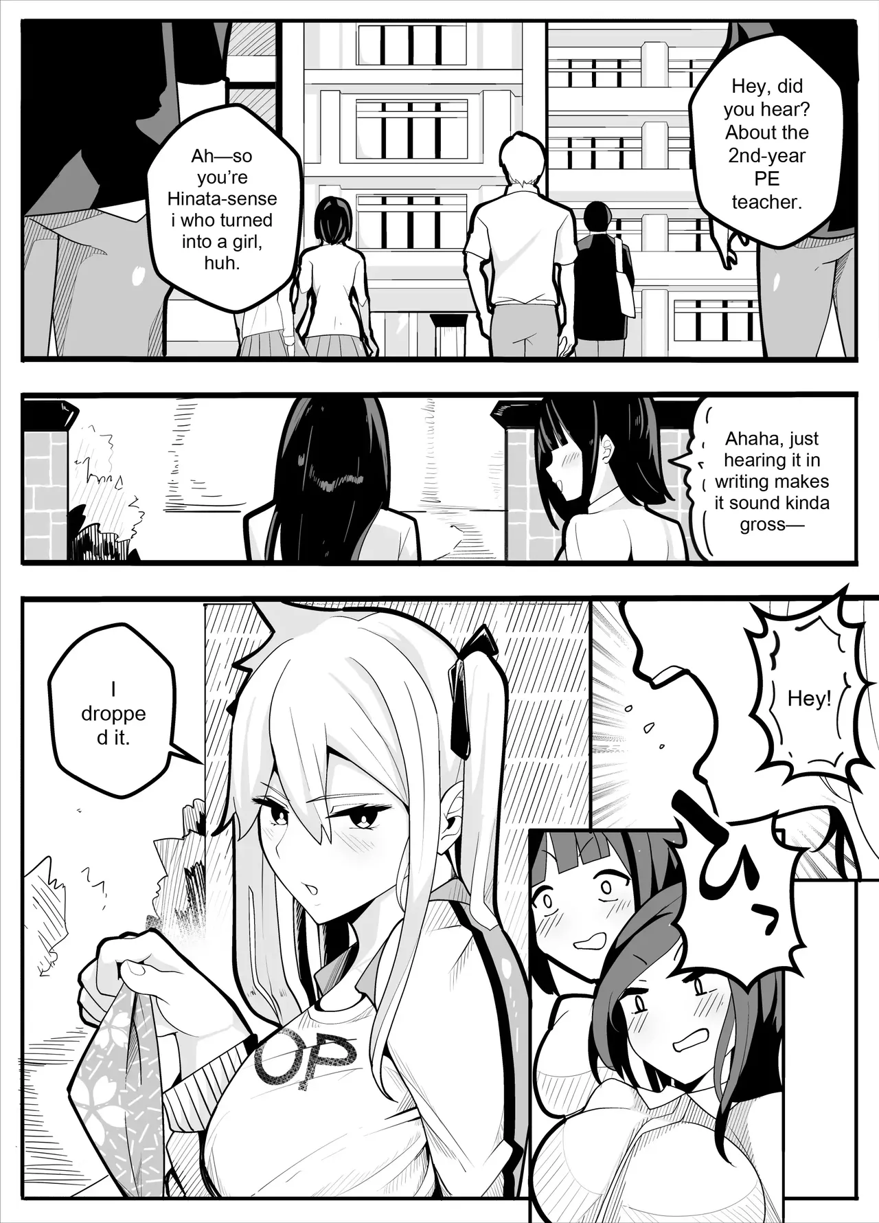 [Kiba wo Muku]TS Fun! ~Gym Uniform Edition~ Page 2