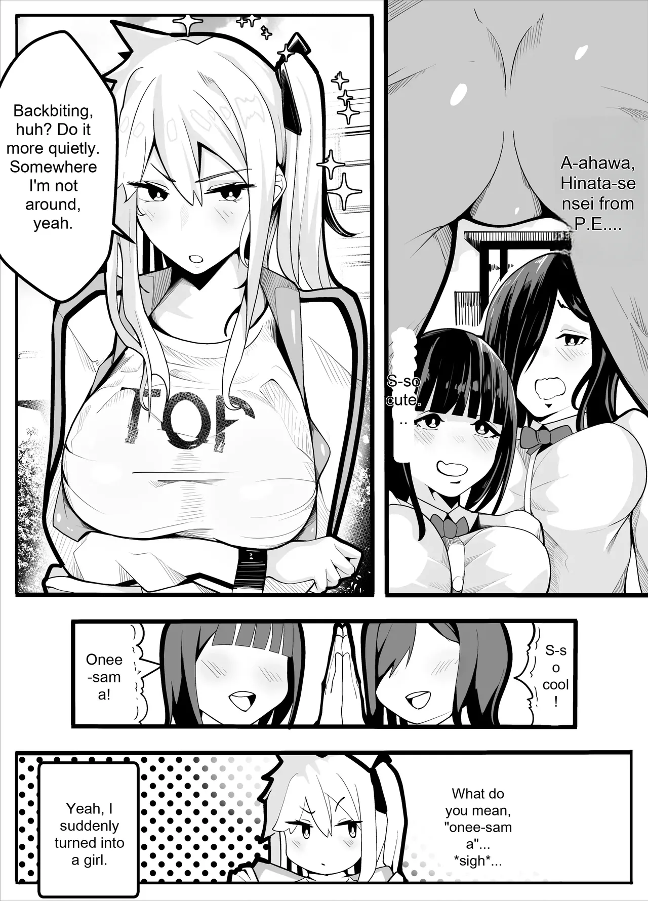 [Kiba wo Muku]TS Fun! ~Gym Uniform Edition~ Page 3