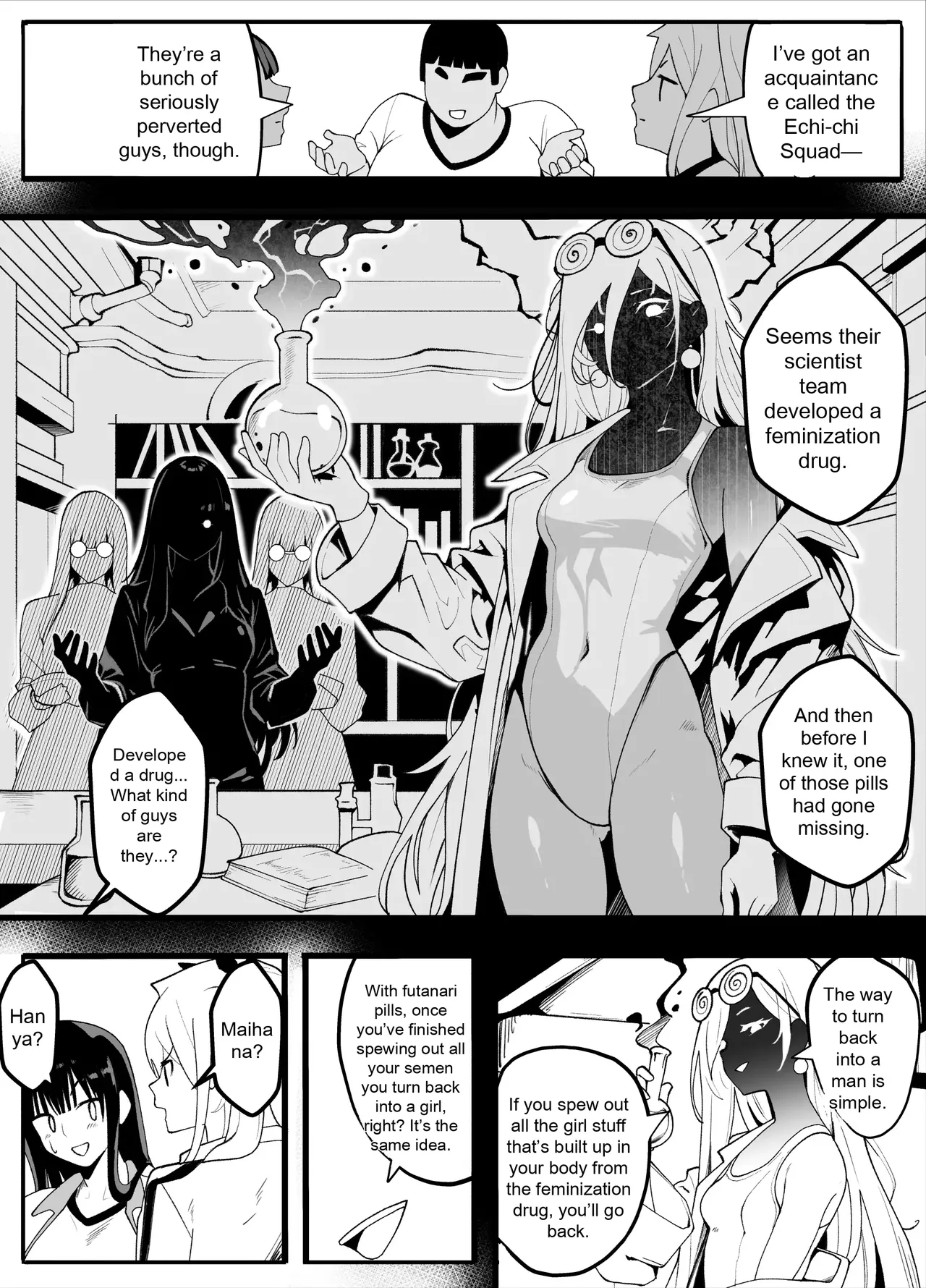 [Kiba wo Muku] [TS]TS Fun! 2 The Fall of the Female ~[Female Transformation]~ Page 9