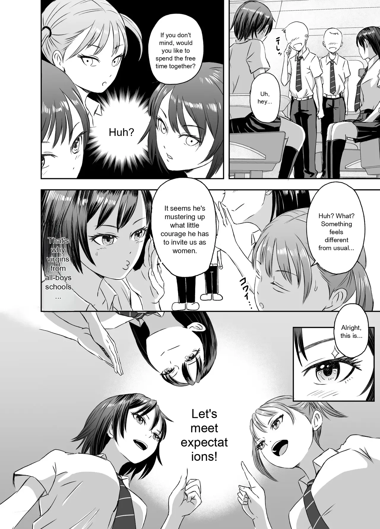 [Meganeko]The Story of How I Became a High School Girl Before the School Trip Page 7