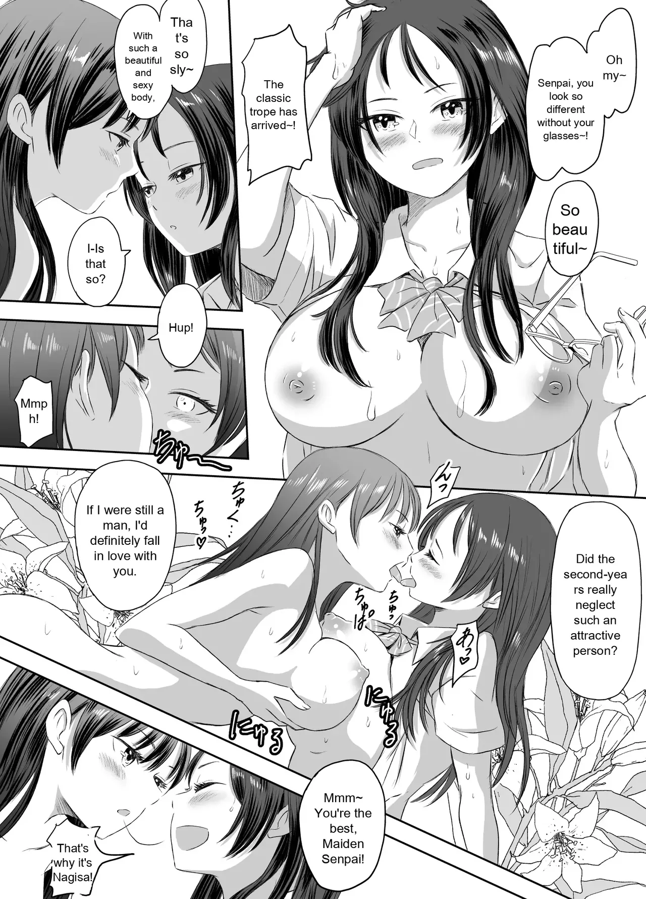 [Meganeko]Joshi Kousei ni Natta Mama Tanoshimu Gakuen Seikatsu | Enjoying School Life While Remaining a High School Girl[English] Page 28