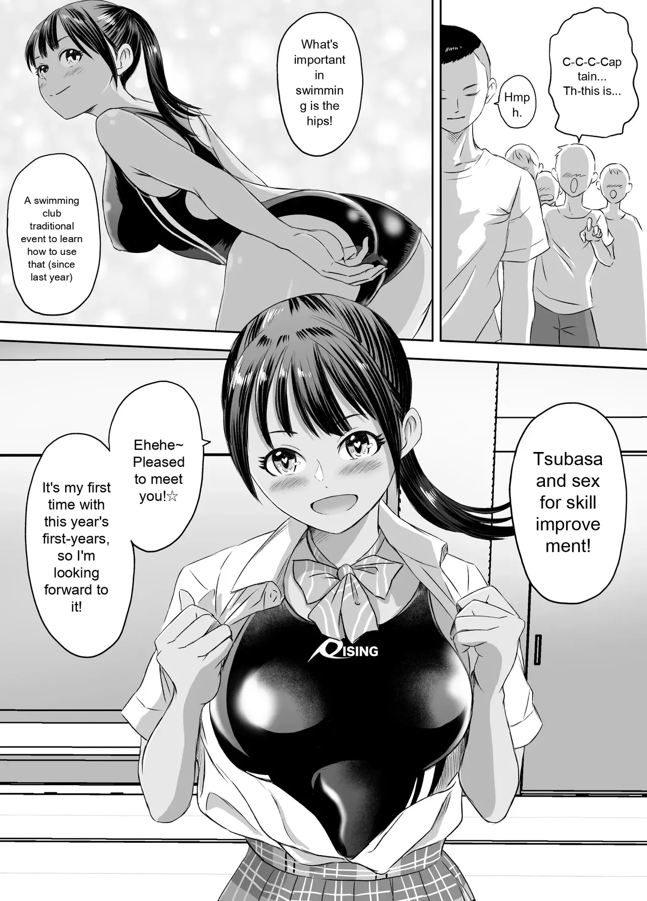 [Meganeko]Joshi Kousei ni Natta Mama Tanoshimu Gakuen Seikatsu | Enjoying School Life While Remaining a High School Girl[English] Page 42