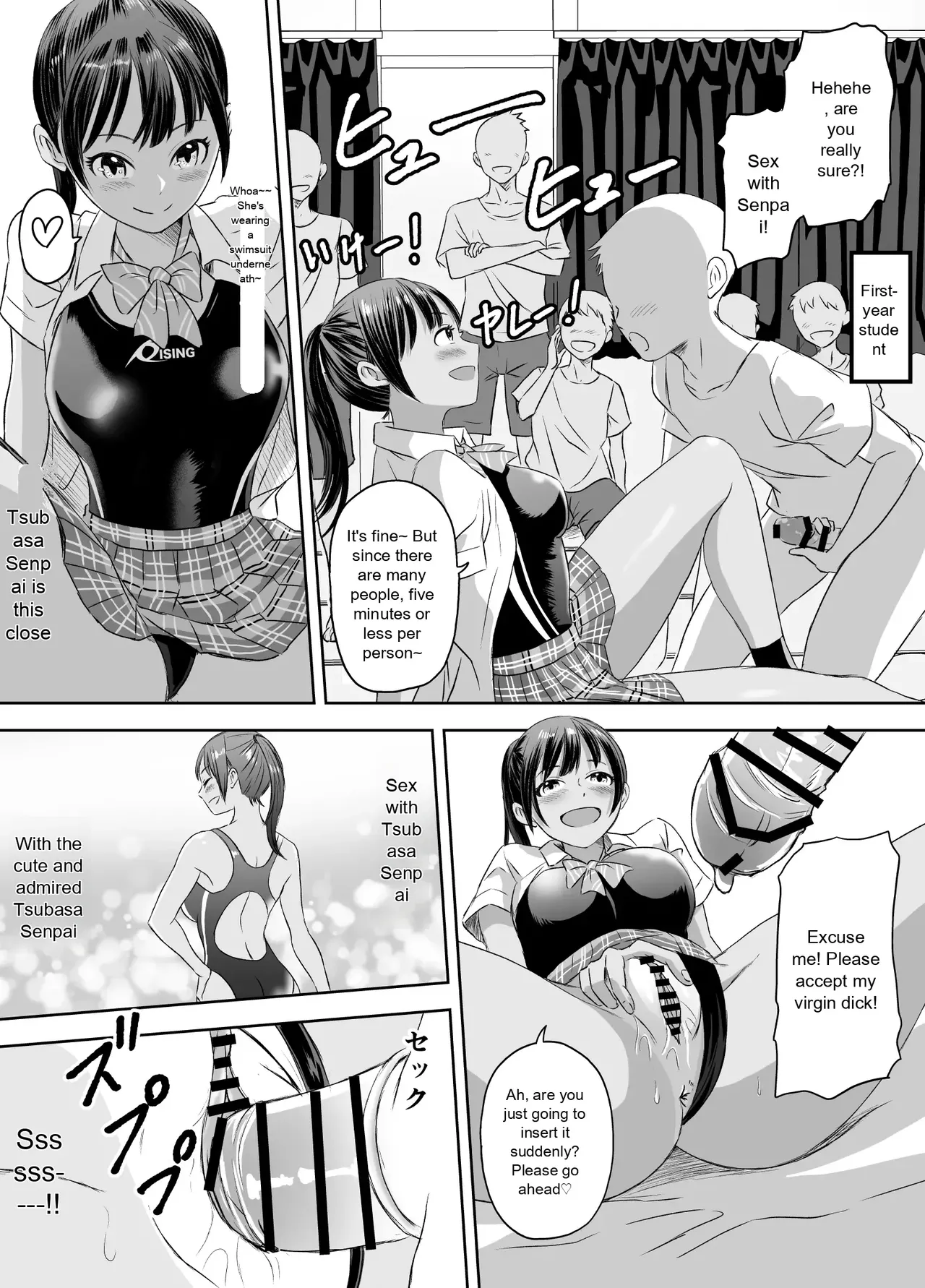 [Meganeko]Joshi Kousei ni Natta Mama Tanoshimu Gakuen Seikatsu | Enjoying School Life While Remaining a High School Girl[English] Page 43