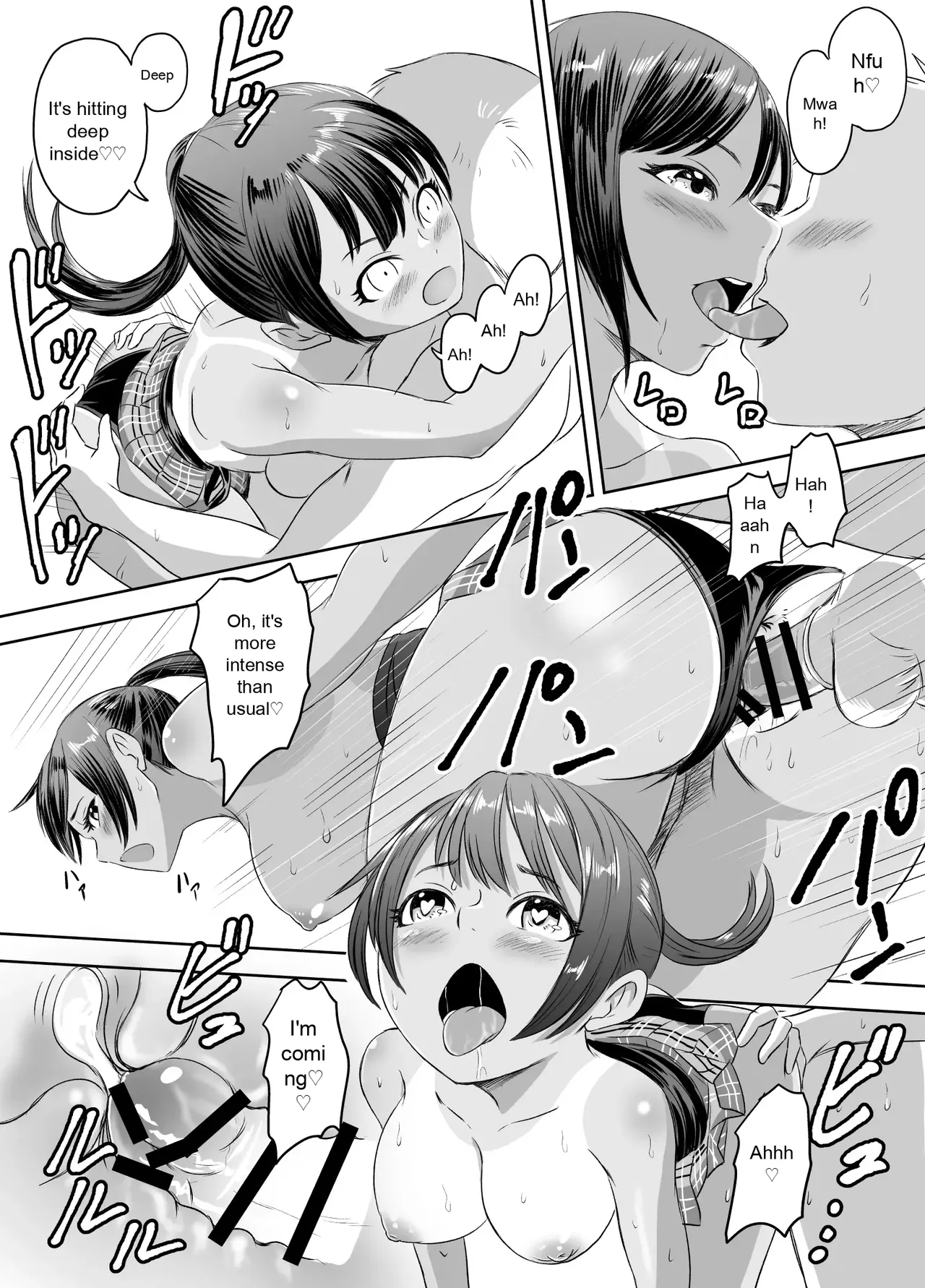 [Meganeko]Joshi Kousei ni Natta Mama Tanoshimu Gakuen Seikatsu | Enjoying School Life While Remaining a High School Girl[English] Page 52