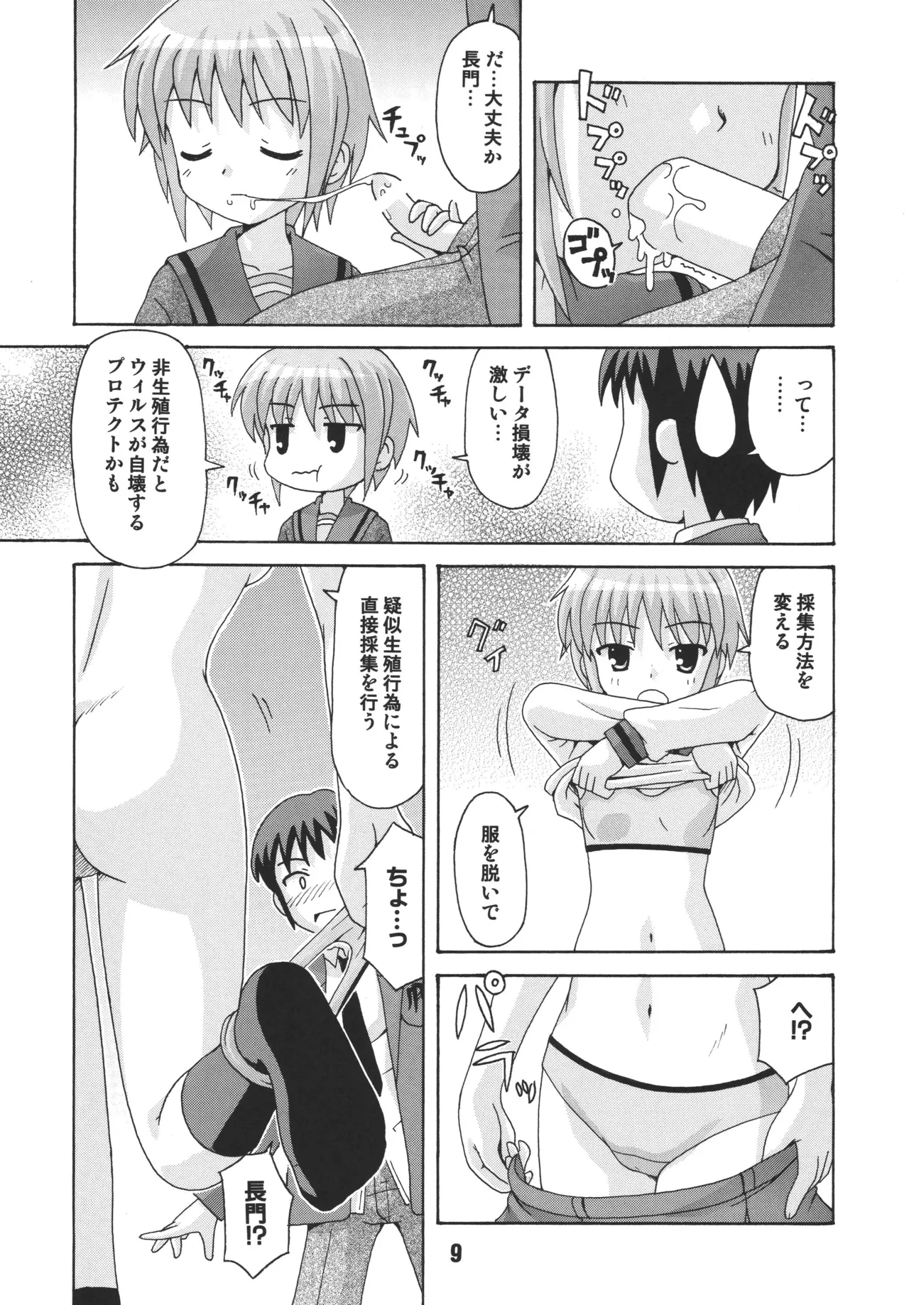 [Shinohara Heavy Industry (Various)]HaruhiX(Suzumiya Haruhi no Yuuutsu) [Digital] Page 8