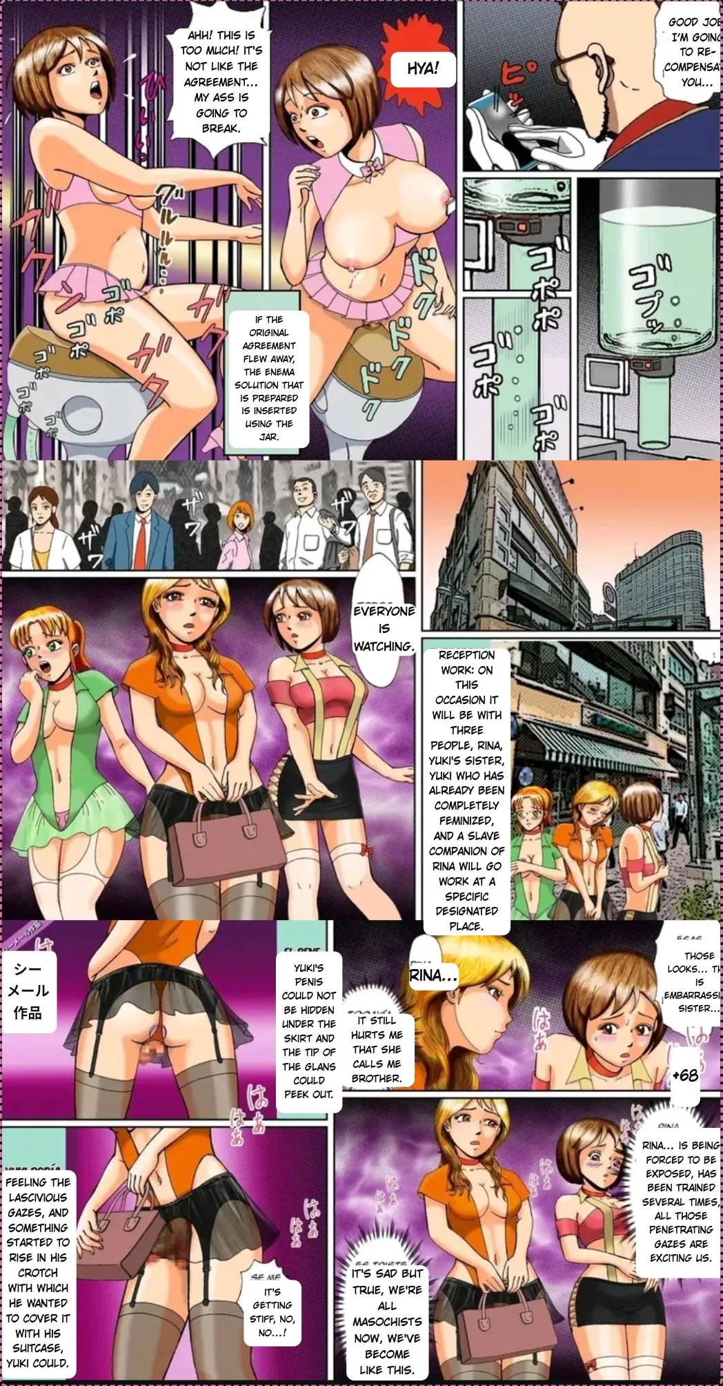 [B Kaiman]Dorei Shain Anal Maso Choukyou Gaiden - Slave Employee - Masochist Anal Training Gaiden ch 1 to 4 Complete[English] Page 122