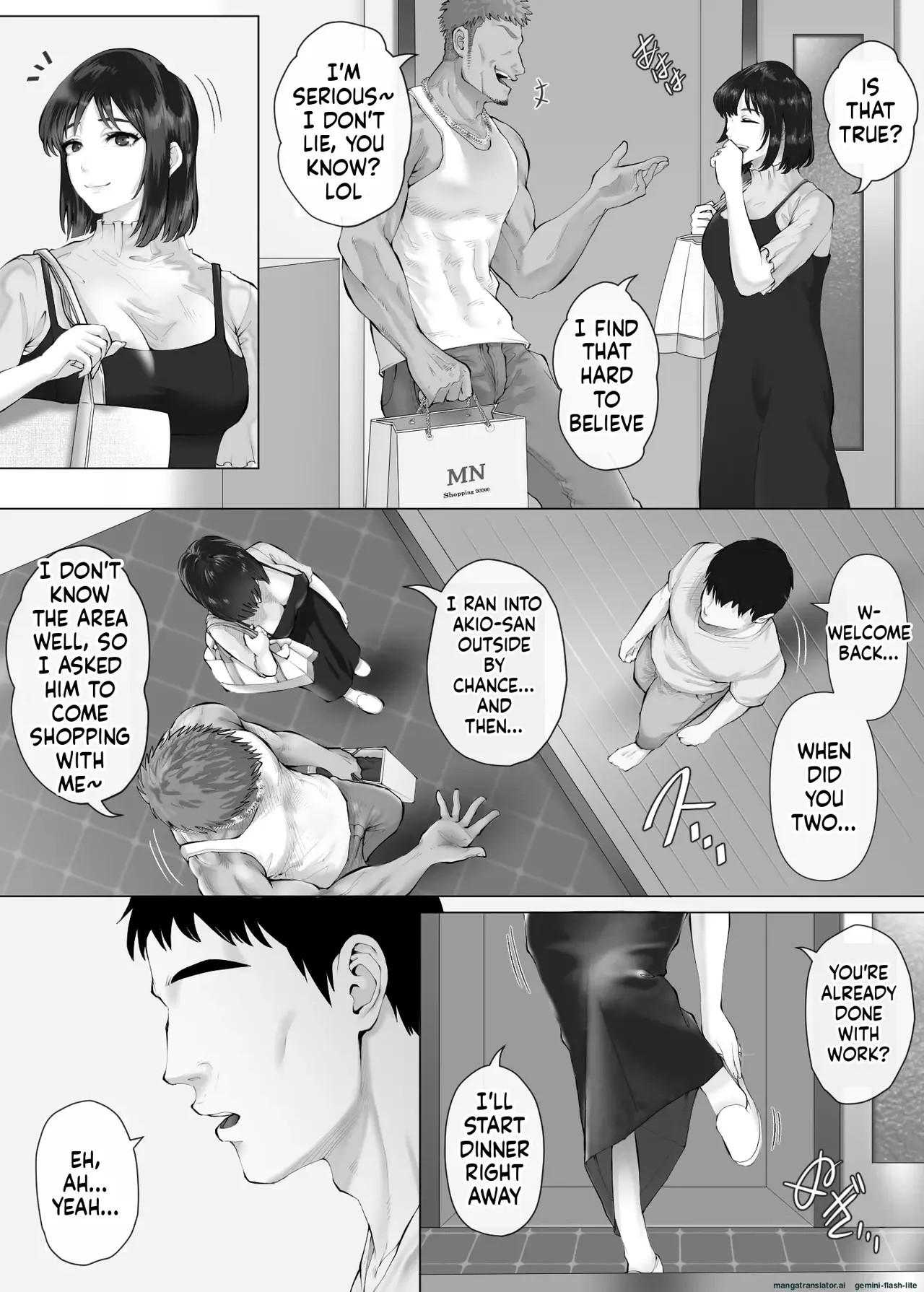 [Mitsumitsu Niku (Hikitogu)]LeveChi na Swapping 3 ~Honrosareru Fuufu Hen~ Page 28