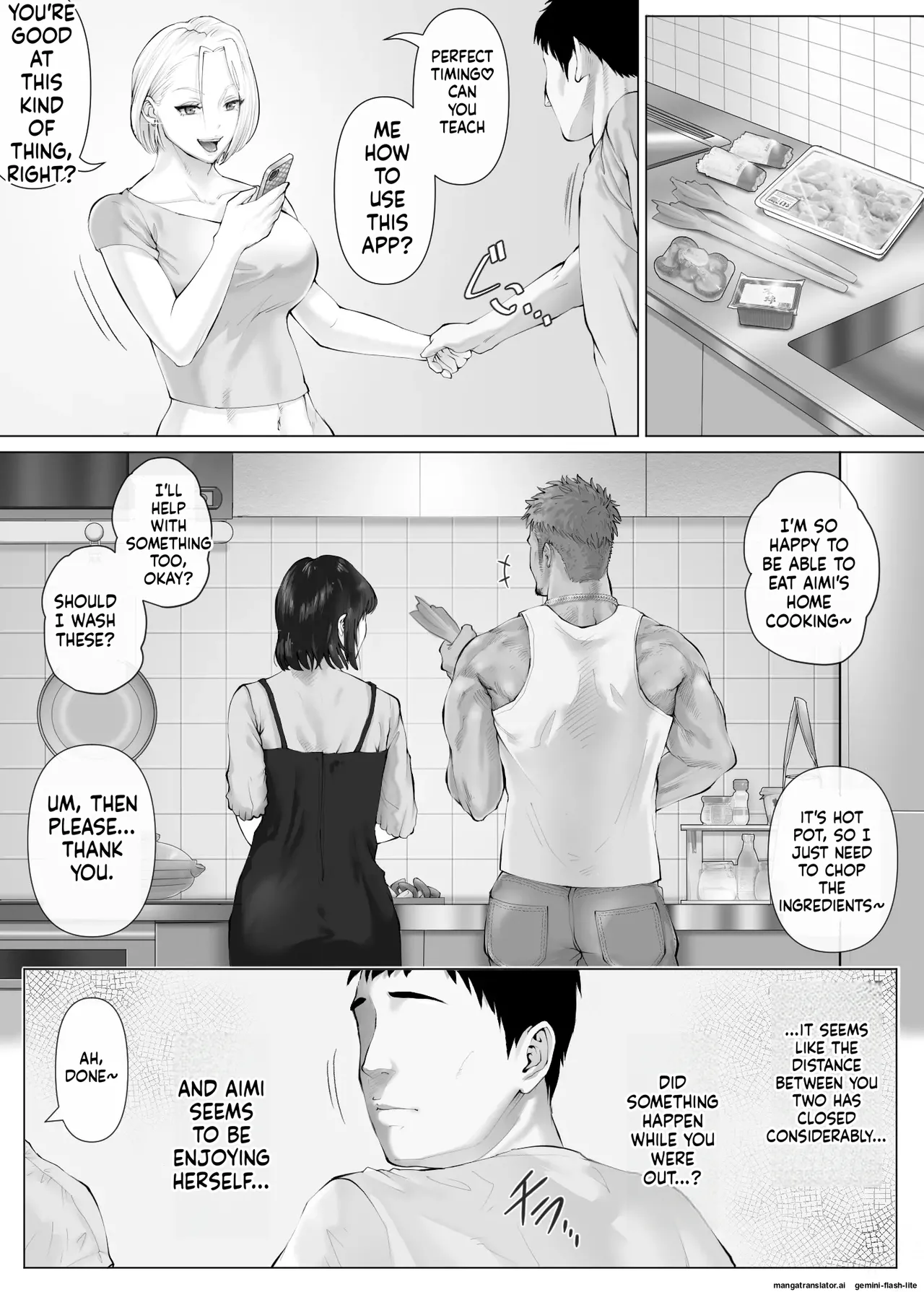 [Mitsumitsu Niku (Hikitogu)]LeveChi na Swapping 3 ~Honrosareru Fuufu Hen~ Page 29