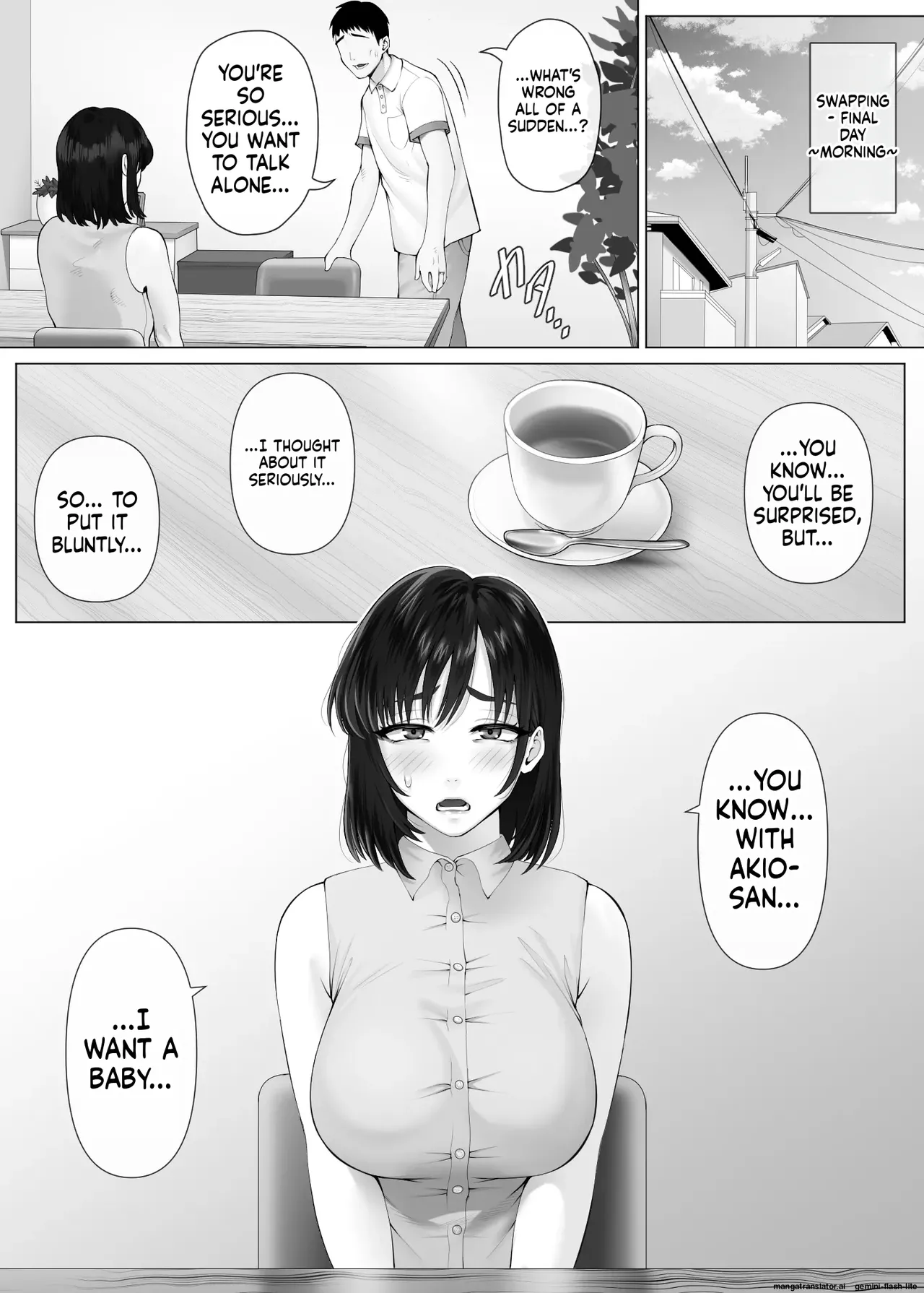 [Mitsumitsu Niku (Hikitogu)]LeveChi na Swapping 3 ~Honrosareru Fuufu Hen~ Page 68