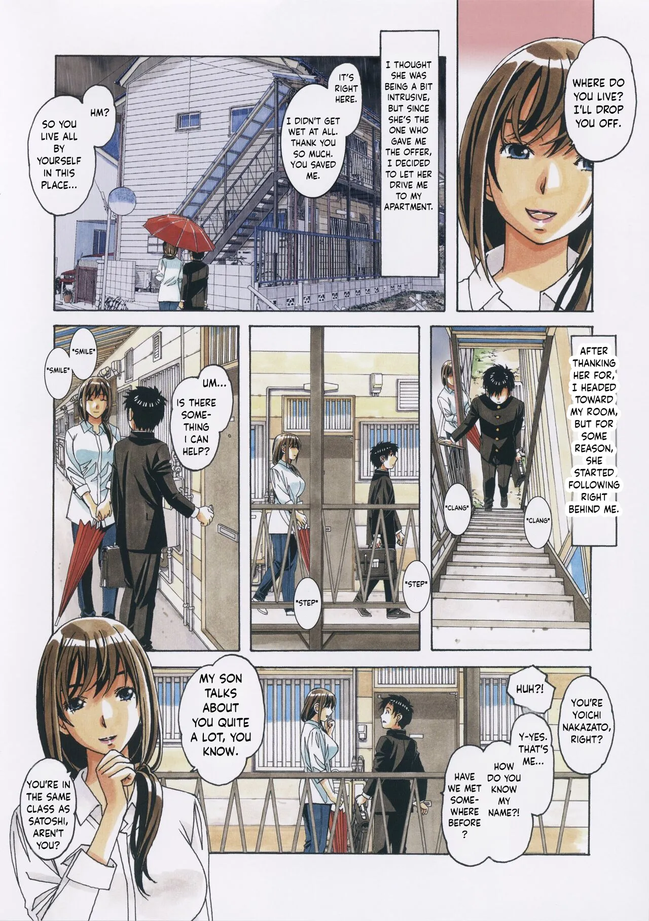 [Otonano Gu-wa] (Yamada Tarou) (Kamei)TomoHaha to Onaji Yane no Shita de - Under The Same Roof With My Friend Mother[English] Page 5