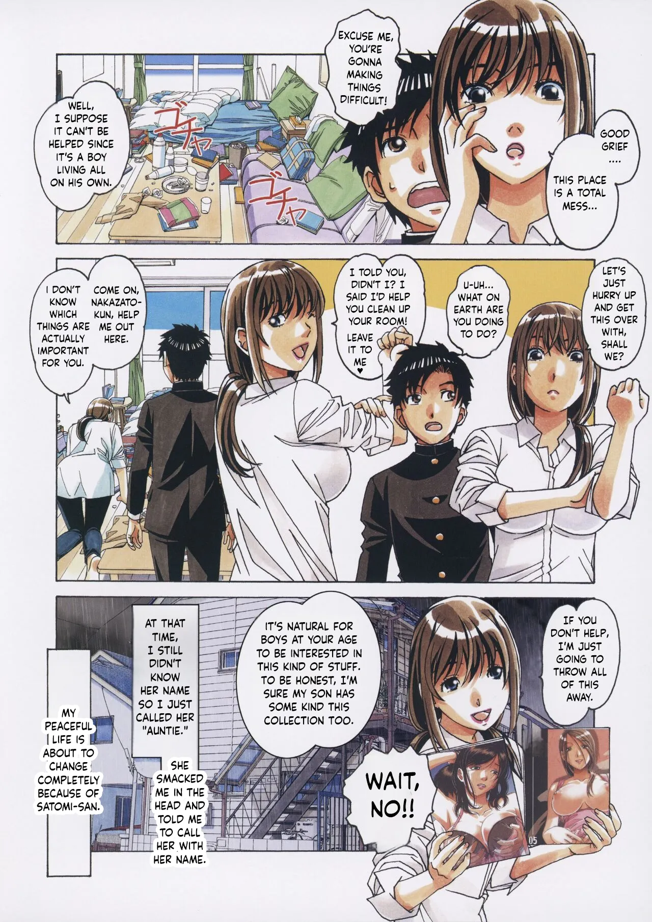 [Otonano Gu-wa] (Yamada Tarou) (Kamei)TomoHaha to Onaji Yane no Shita de - Under The Same Roof With My Friend Mother[English] Page 7