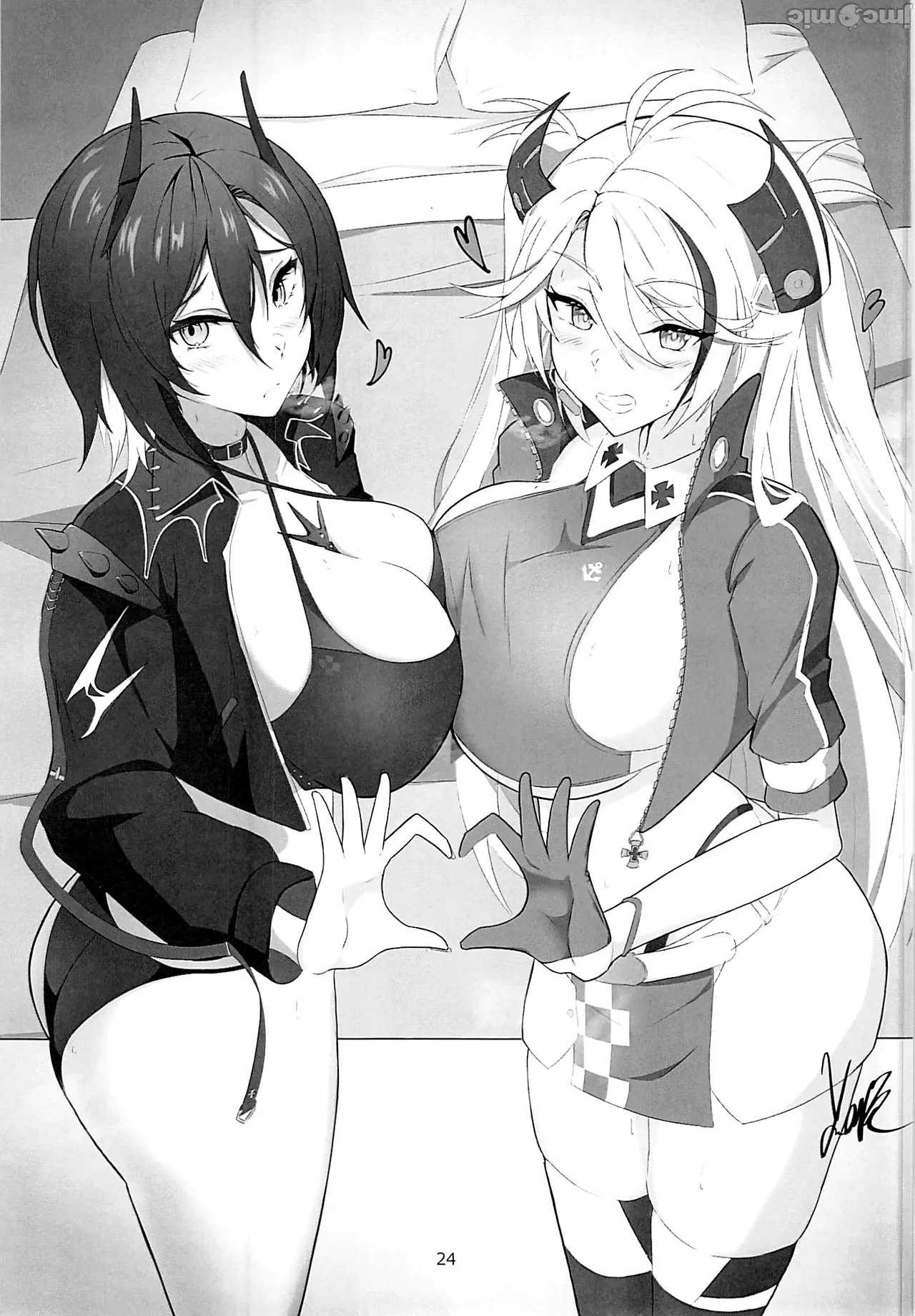 (C104) [Miki Kakeru (Bukkakeru Nrunchin)]Lethal Dose of Love(Azur Lane) [Chinese] Page 23