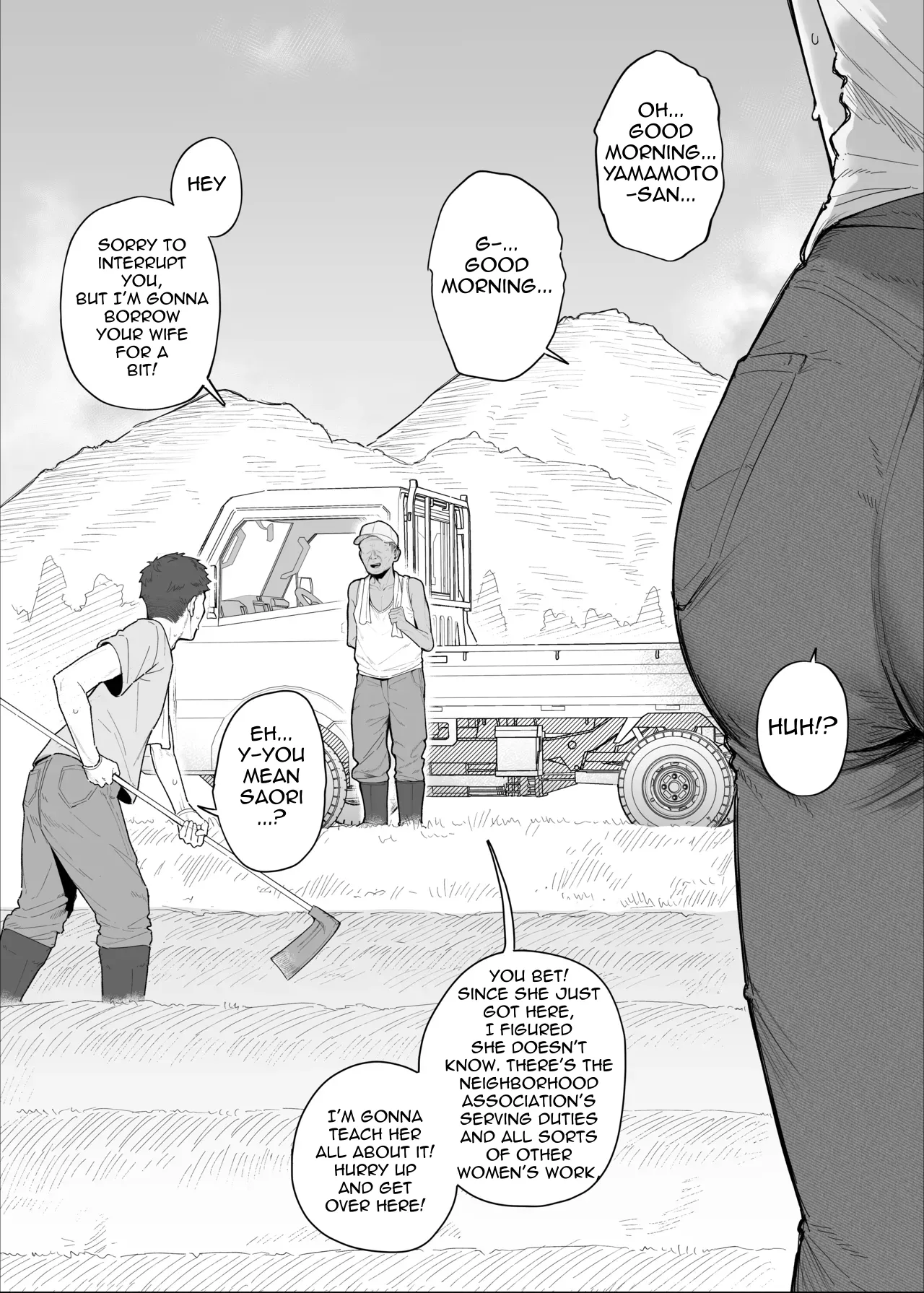 [Almondman]Yobai Fuushuu no Aru Mura ni Ijuu Shite Shimatta Fuufu 2[English] Page 2