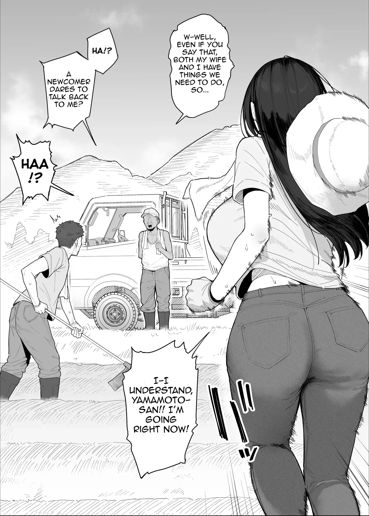 [Almondman]Yobai Fuushuu no Aru Mura ni Ijuu Shite Shimatta Fuufu 2[English] Page 3