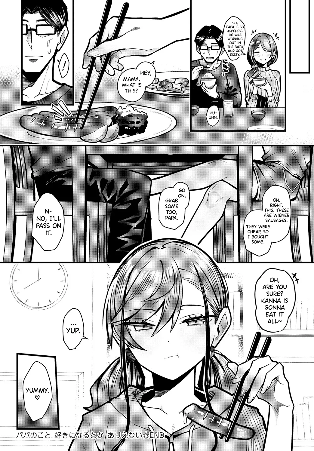 [Arimura Daikon]Papa no Koto Suki ni Naru toka Arienai(COMIC Anthurium 2024-01) [English] [biribiri] [Digital] Page 36