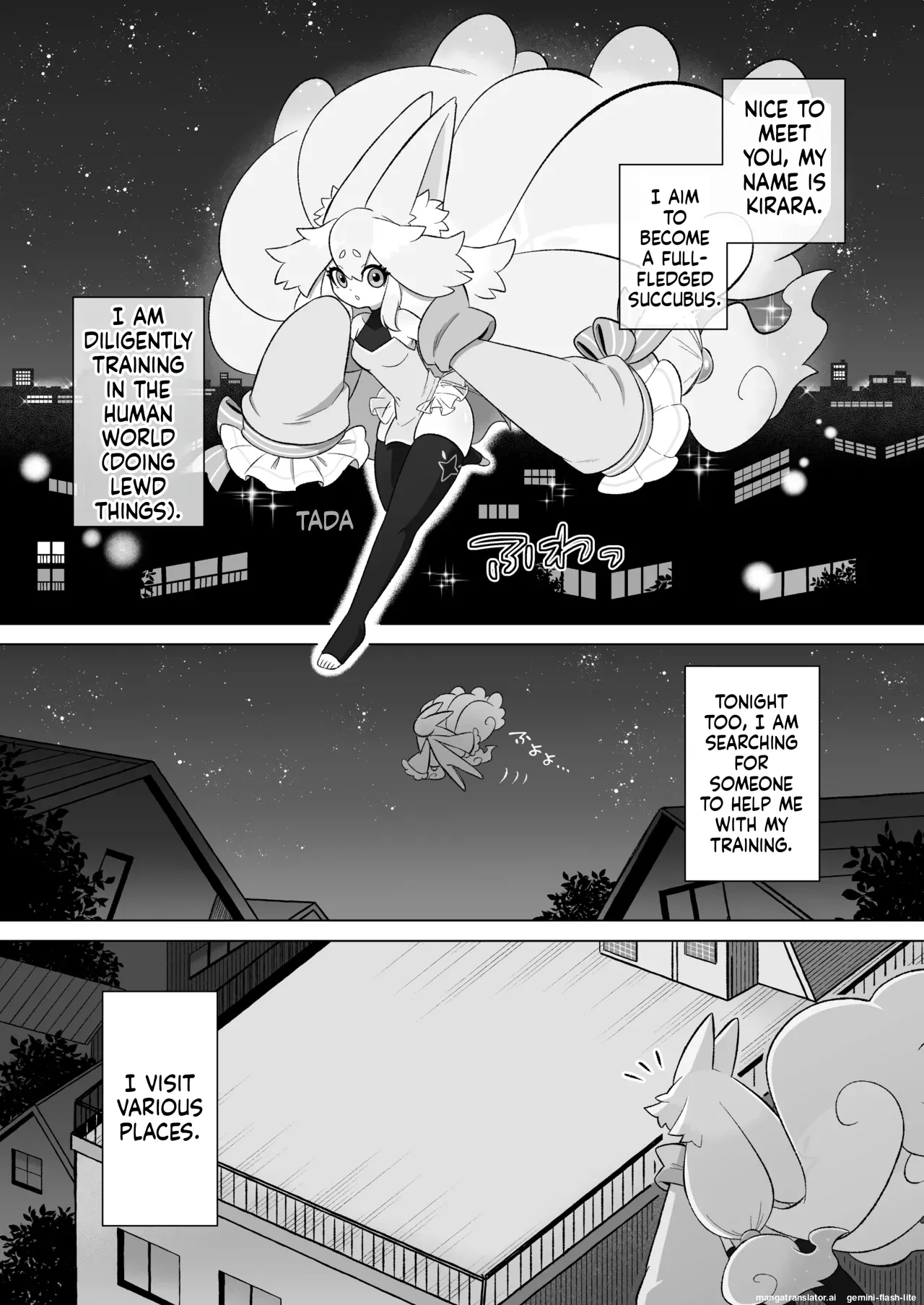 [Moto no Hondana (Moto)]Minarai futanari Inma ga Shokushu  Onanii de Kairaku  Zecchou   Tanren suru Ohanashi[English] [SCANMTL] Page 2