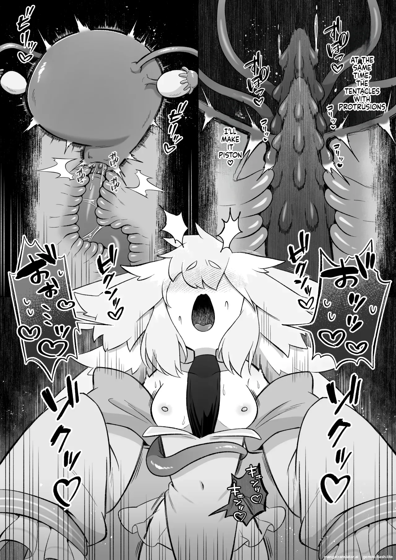 [Moto no Hondana (Moto)]Minarai futanari Inma ga Shokushu  Onanii de Kairaku  Zecchou   Tanren suru Ohanashi[English] [SCANMTL] Page 36
