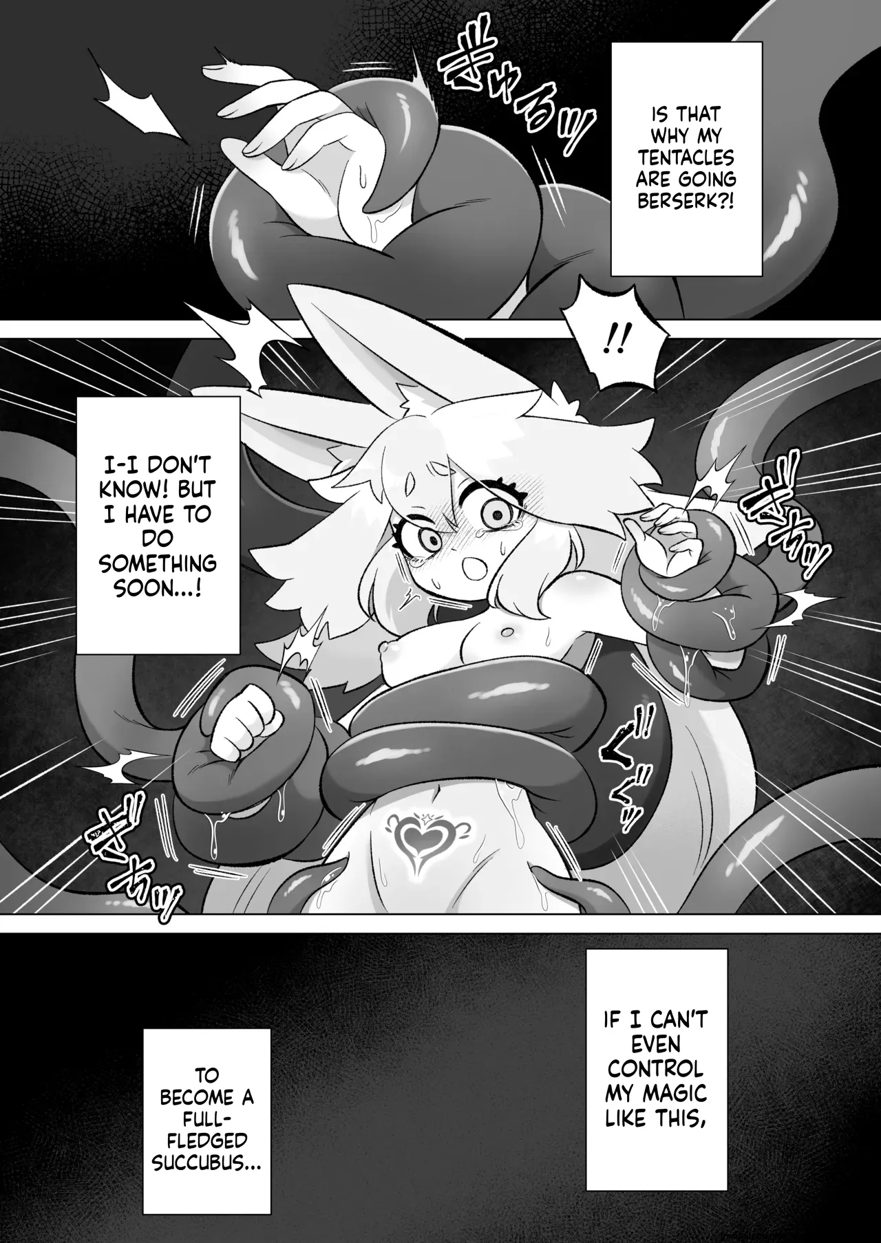 [Moto no Hondana (Moto)]Minarai futanari Inma ga Shokushu  Onanii de Kairaku  Zecchou   Tanren suru Ohanashi[English] [SCANMTL] Page 63