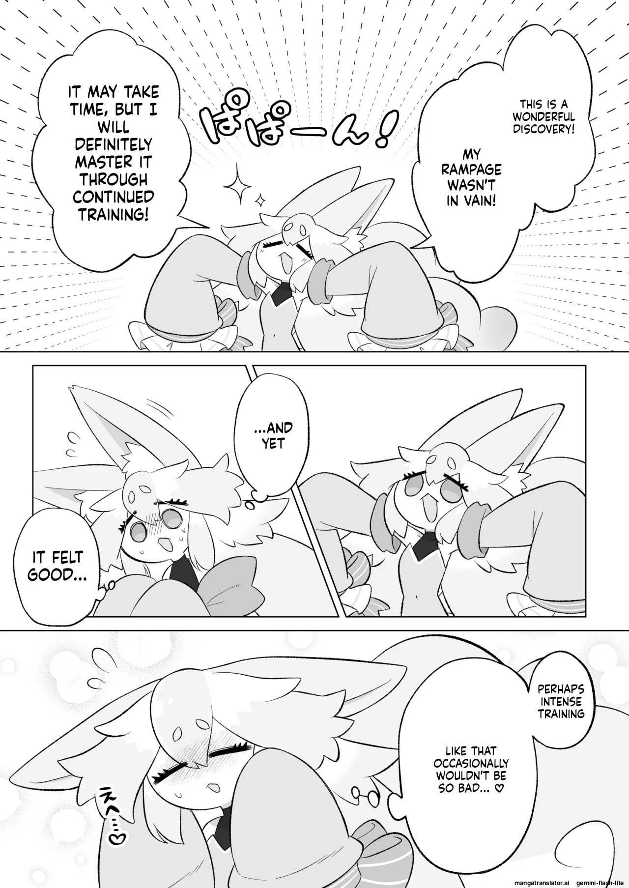 [Moto no Hondana (Moto)]Minarai futanari Inma ga Shokushu  Onanii de Kairaku  Zecchou   Tanren suru Ohanashi[English] [SCANMTL] Page 80