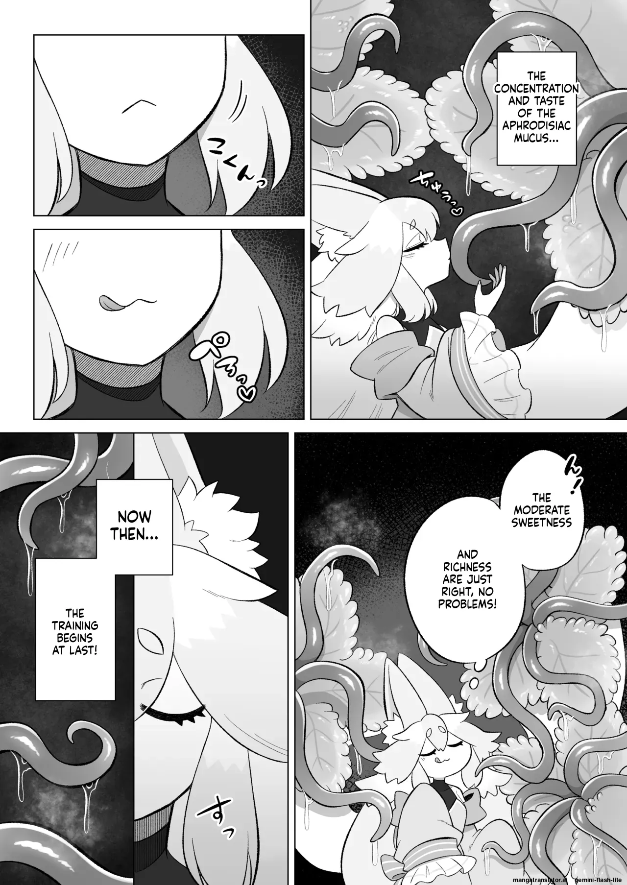 [Moto no Hondana (Moto)]Minarai futanari Inma ga Shokushu  Onanii de Kairaku  Zecchou   Tanren suru Ohanashi[English] [SCANMTL] Page 9