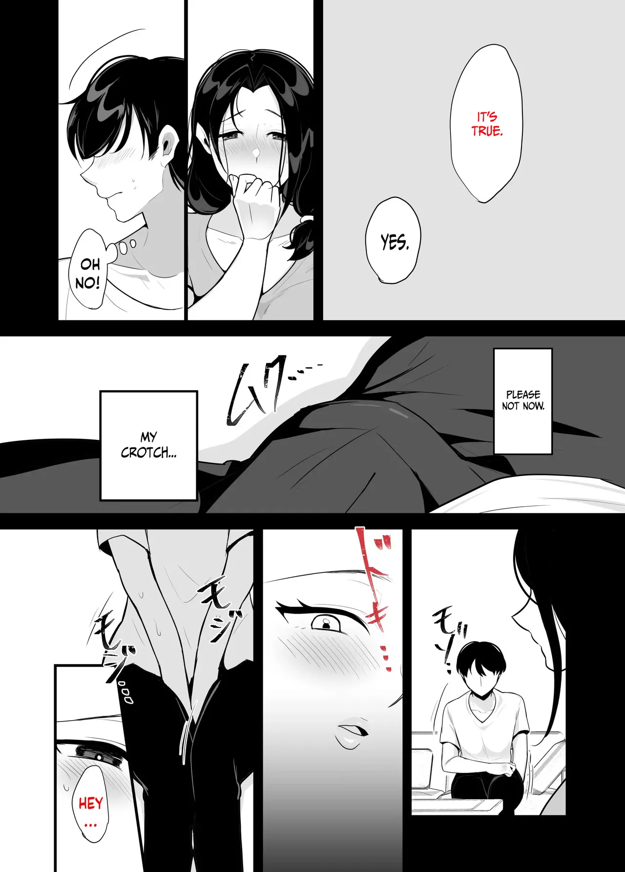[Botamochi]Kanojo no Haha ni Taberareru ~ Yuuwaku sarete Naisho no Furin Kankei | My girlfriend's mother devours me ~ Seduced into having a secret relationship.[English] Page 12