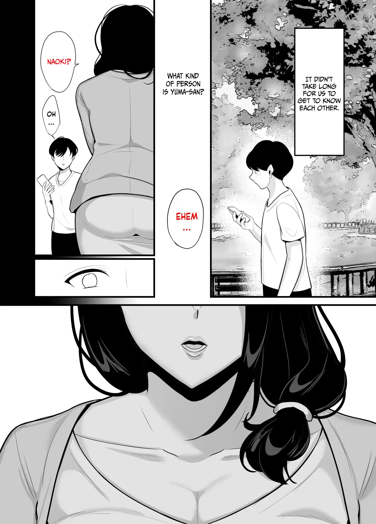 [Botamochi]Kanojo no Haha ni Taberareru ~ Yuuwaku sarete Naisho no Furin Kankei | My girlfriend's mother devours me ~ Seduced into having a secret relationship.[English] Page 8