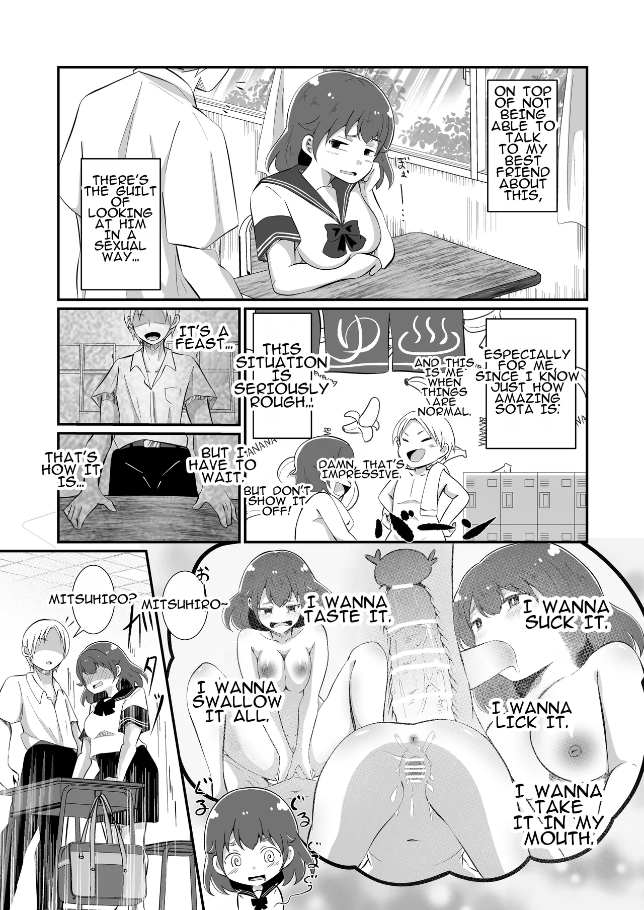 [MaruMomo]TS Shite Succubus ni Natta Mihiro-kun | Mihiro-kun: Transformed into a Succubus Page 10