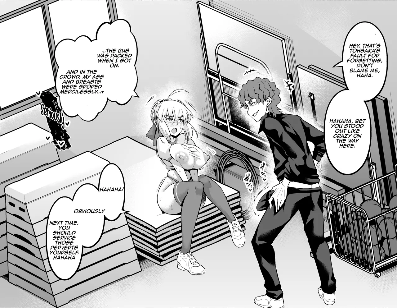 [Ankoman]Saoyaku Shinji ga Saber-tachi to Yarimakuru Hon | Shinji, the Stud, has Wild Sex with Saber and the Others(Fate/stay night) [English Translation Compilation] Page 120