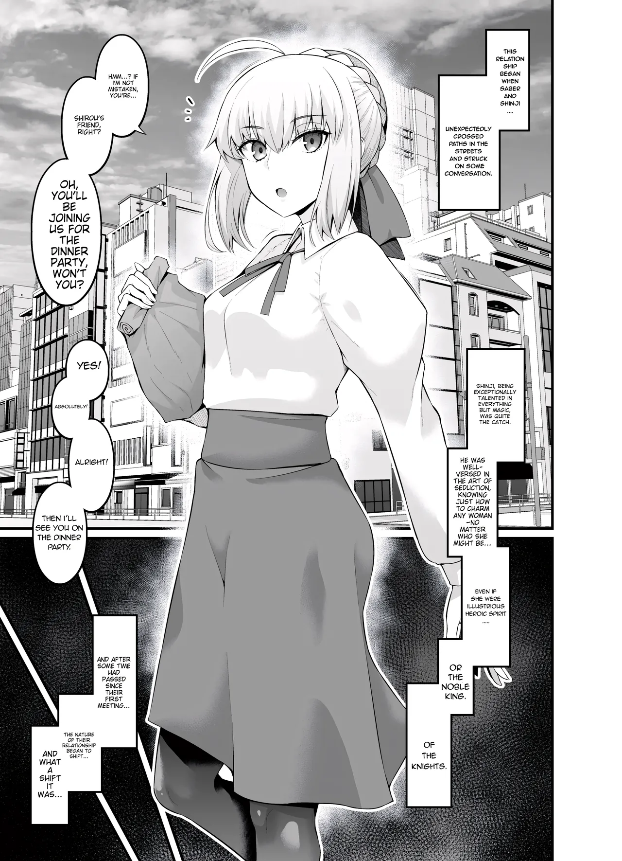 [Ankoman]Saoyaku Shinji ga Saber-tachi to Yarimakuru Hon | Shinji, the Stud, has Wild Sex with Saber and the Others(Fate/stay night) [English Translation Compilation] Page 2
