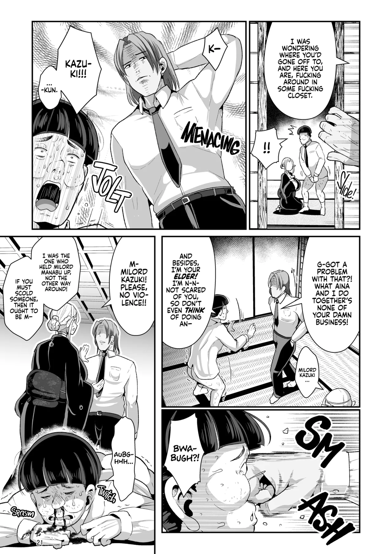 [Shinshunshantonshou (Bukatsu)]H Seidorei Elf no Souzoku Mondai ni Tsuite ~ Sougi-hen | Machinations of an Elven Concubine Part Two: Funeral[English] {2d-market.com} [Decensored] [Digital] Page 23