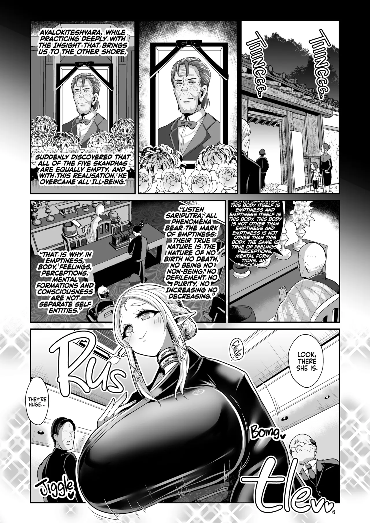 [Shinshunshantonshou (Bukatsu)]H Seidorei Elf no Souzoku Mondai ni Tsuite ~ Sougi-hen | Machinations of an Elven Concubine Part Two: Funeral[English] {2d-market.com} [Decensored] [Digital] Page 8