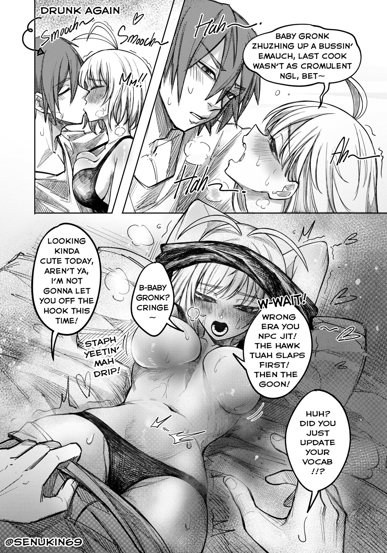 [Senukin]Brainrot Girlfriend[ongoing] Page 21