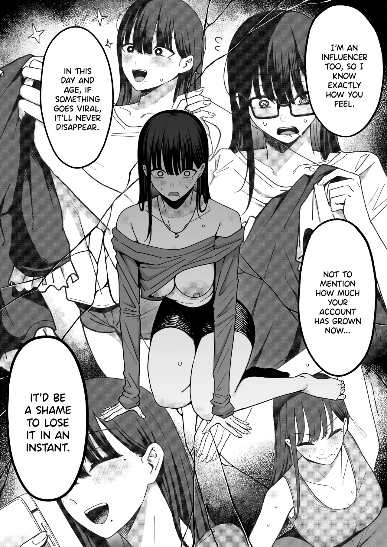 [Shirasudon]Anotoki Futteshimatta Moto Inkya no Onna Tomodati ga Ura Aka Haisinsya ni Natta Riyuu.[English] [SDTLs] Page 22