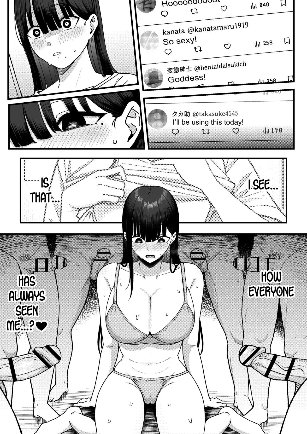[Shirasudon]Anotoki Futteshimatta Moto Inkya no Onna Tomodati ga Ura Aka Haisinsya ni Natta Riyuu.[English] [SDTLs] Page 9