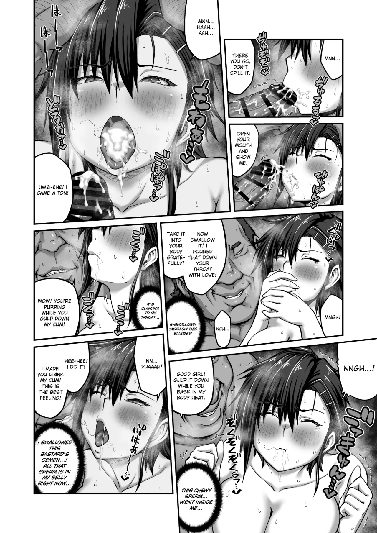 [ClimbCrown]Nakadashi Oji-san ni Nerawareta Mesu wa Nigeru Koto ga Dekinai ~Fujitomo Megumi Hen 2~ | A Woman Can't Get Away After Being Targeted By This Horny Old Man - Fujitomo Megumi Edition Vol.2 [English] =White Symphony=[Digital] Page 10